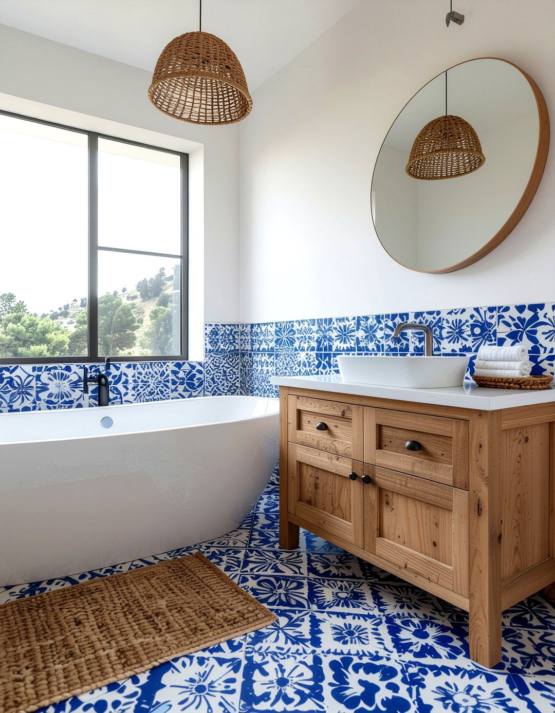 30 Bold Bathroom Floor Statement Ideas to Transform Your Room
