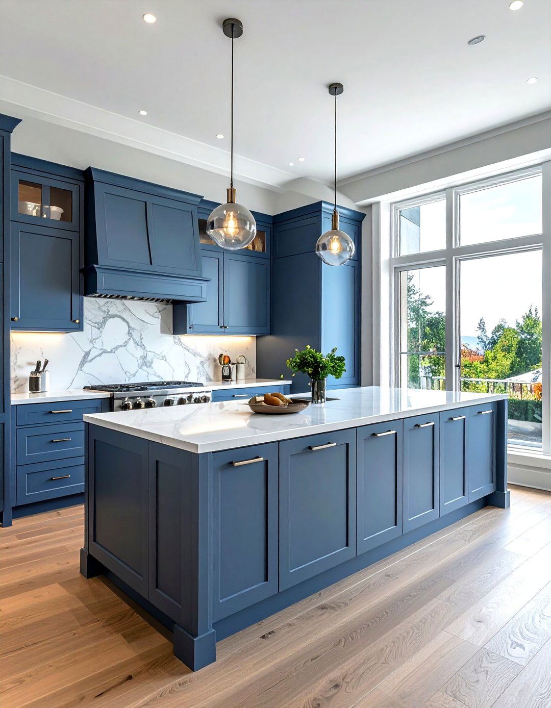 Blue Gray Kitchen Cabinets - 30 gray kitchen furniture ideas