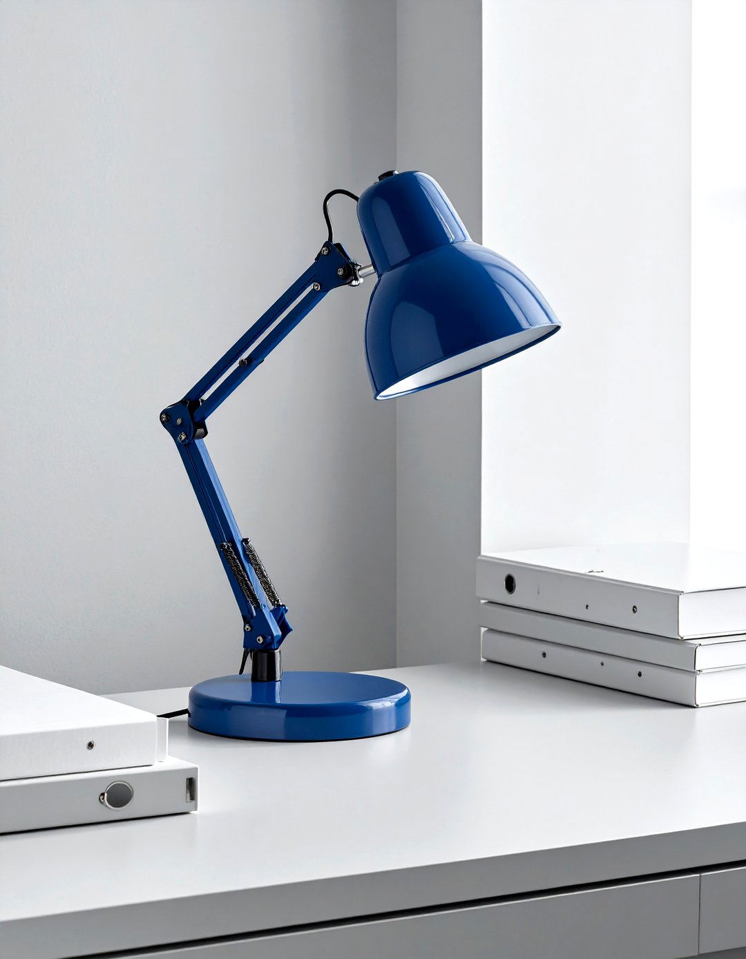 Blue Metal Desk Lamp - 30 desk lamp ideas