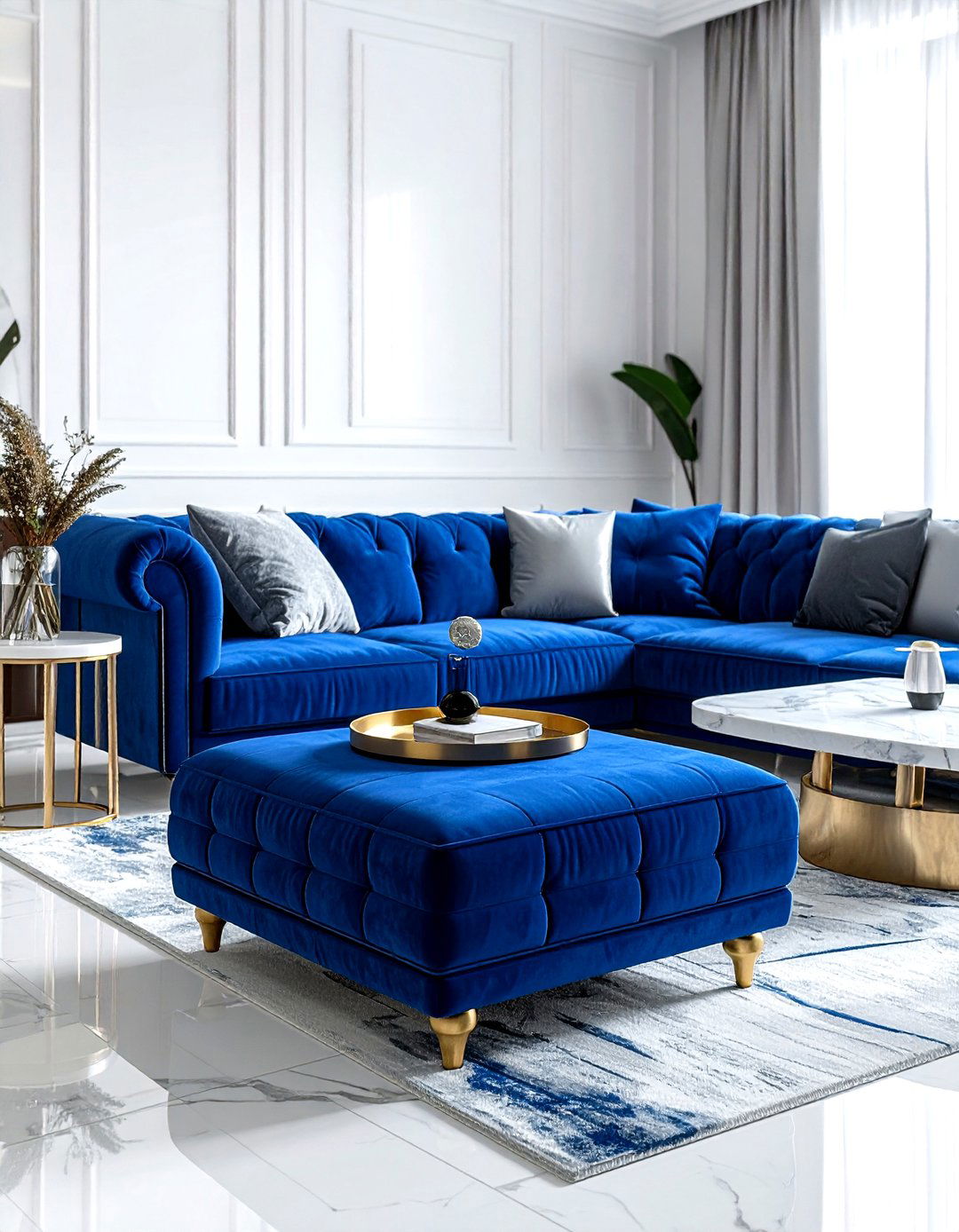 30 Versatile Living Room Ottomans for Style and Extra Seating