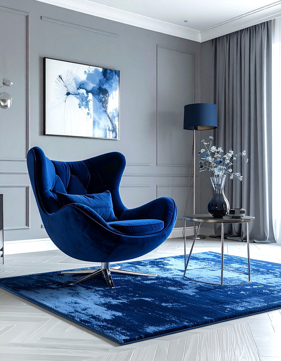 Blue Womb Chair Living Room - 30 living room womb chair ideas