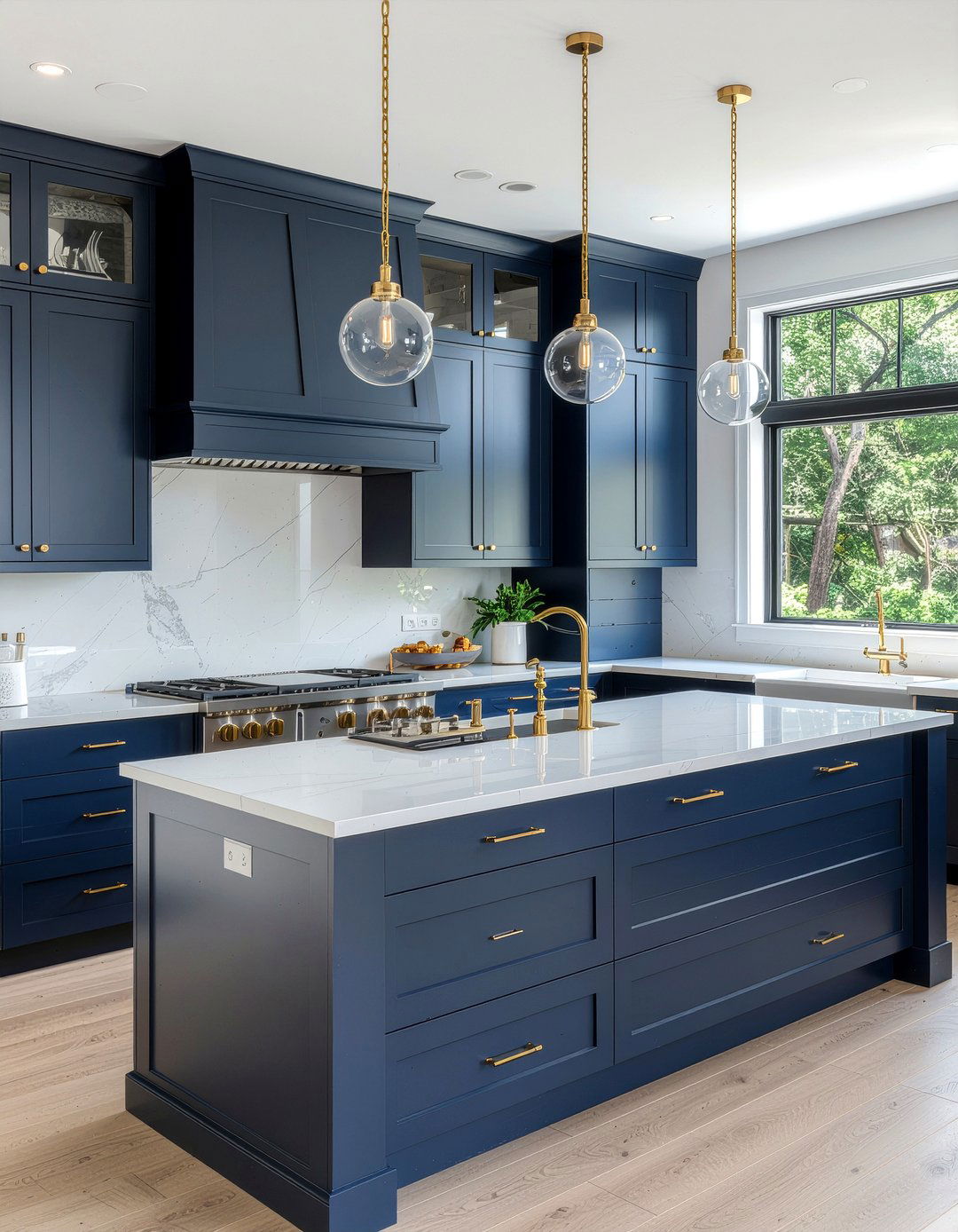 Blue kitchen cabinets - 30 kitchen remodel ideas