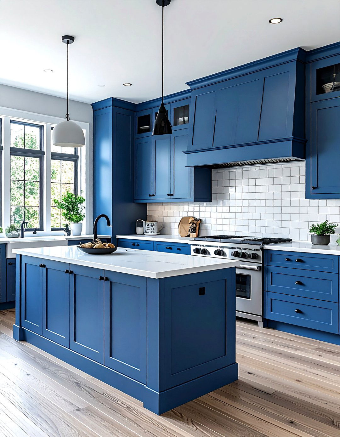 30 Cool Blue Kitchen Ideas to Refresh Your Modern Kitchen