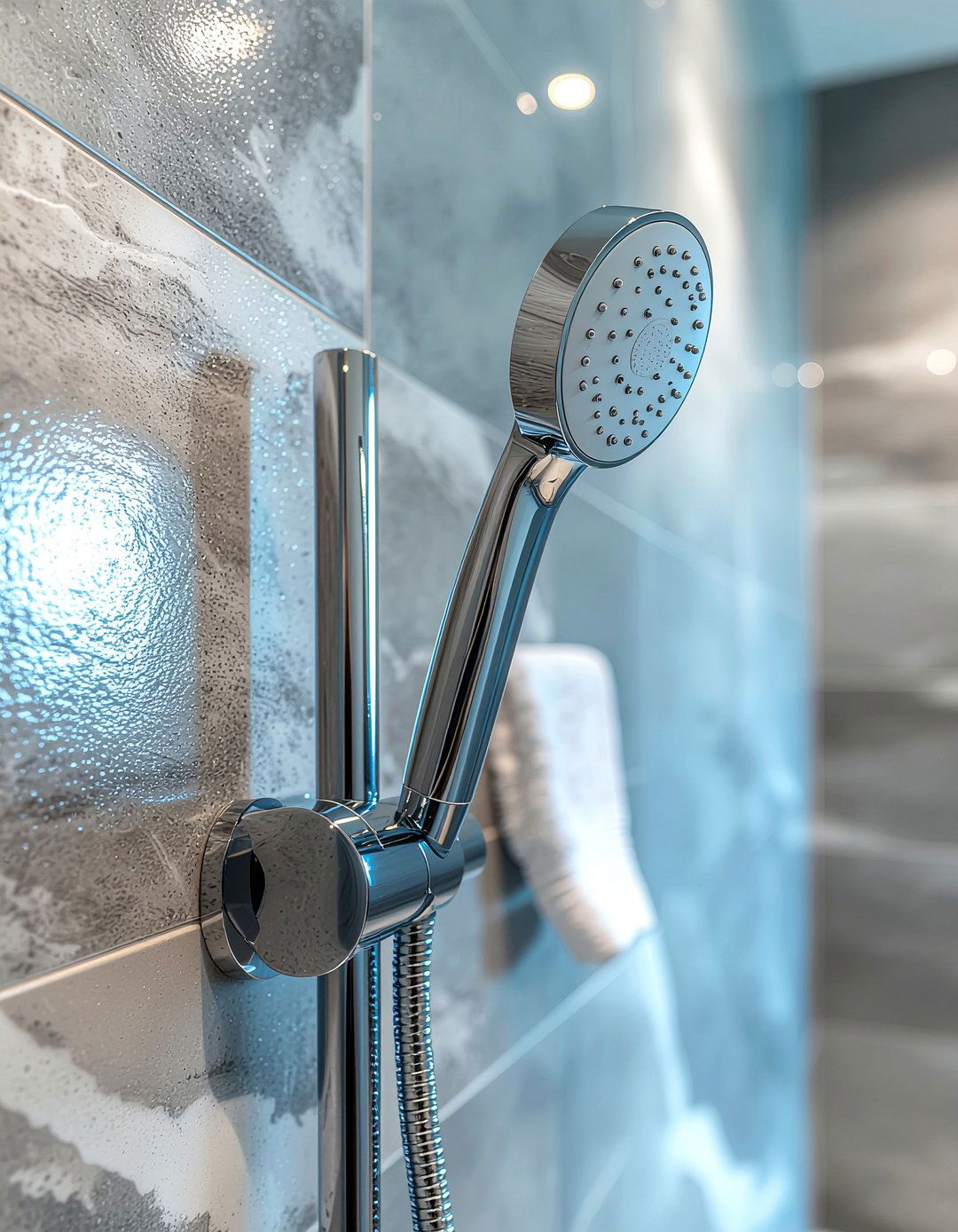 Bluetooth shower head - 30 bathroom sound system ideas