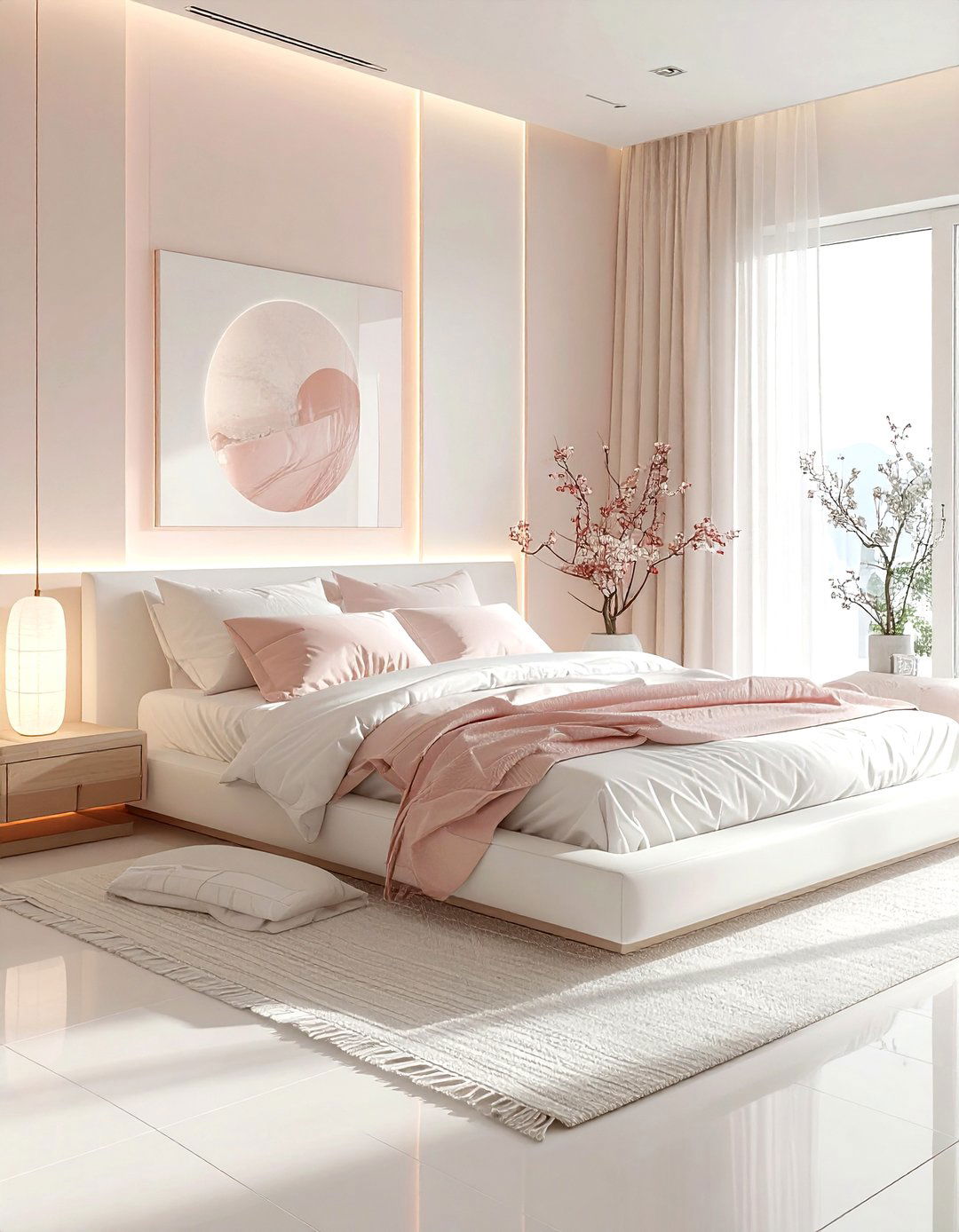 30 Blush and White Bedroom Ideas for a Serene Dream Space
