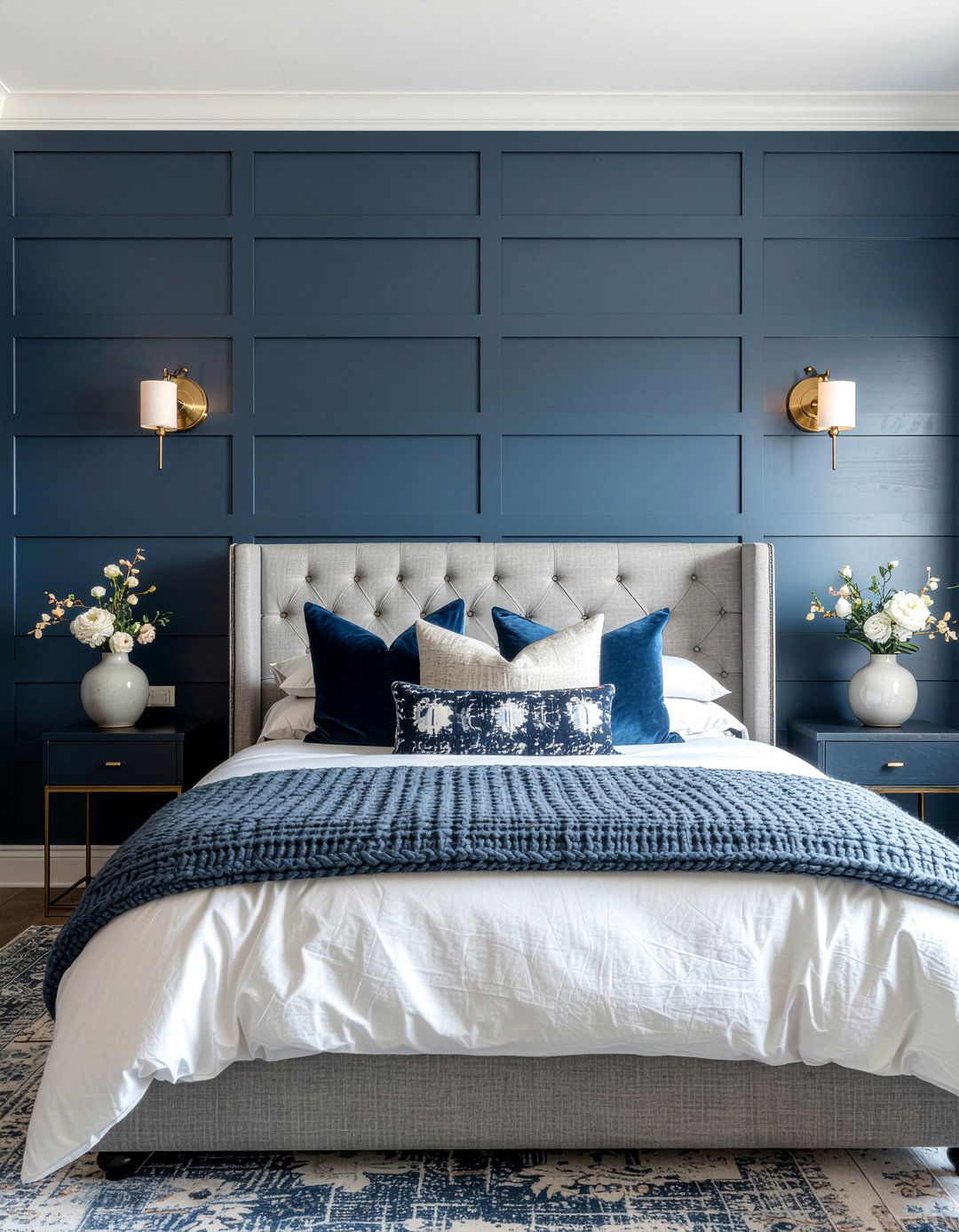 Board And Batten Wall - 30 textured bedroom ideas