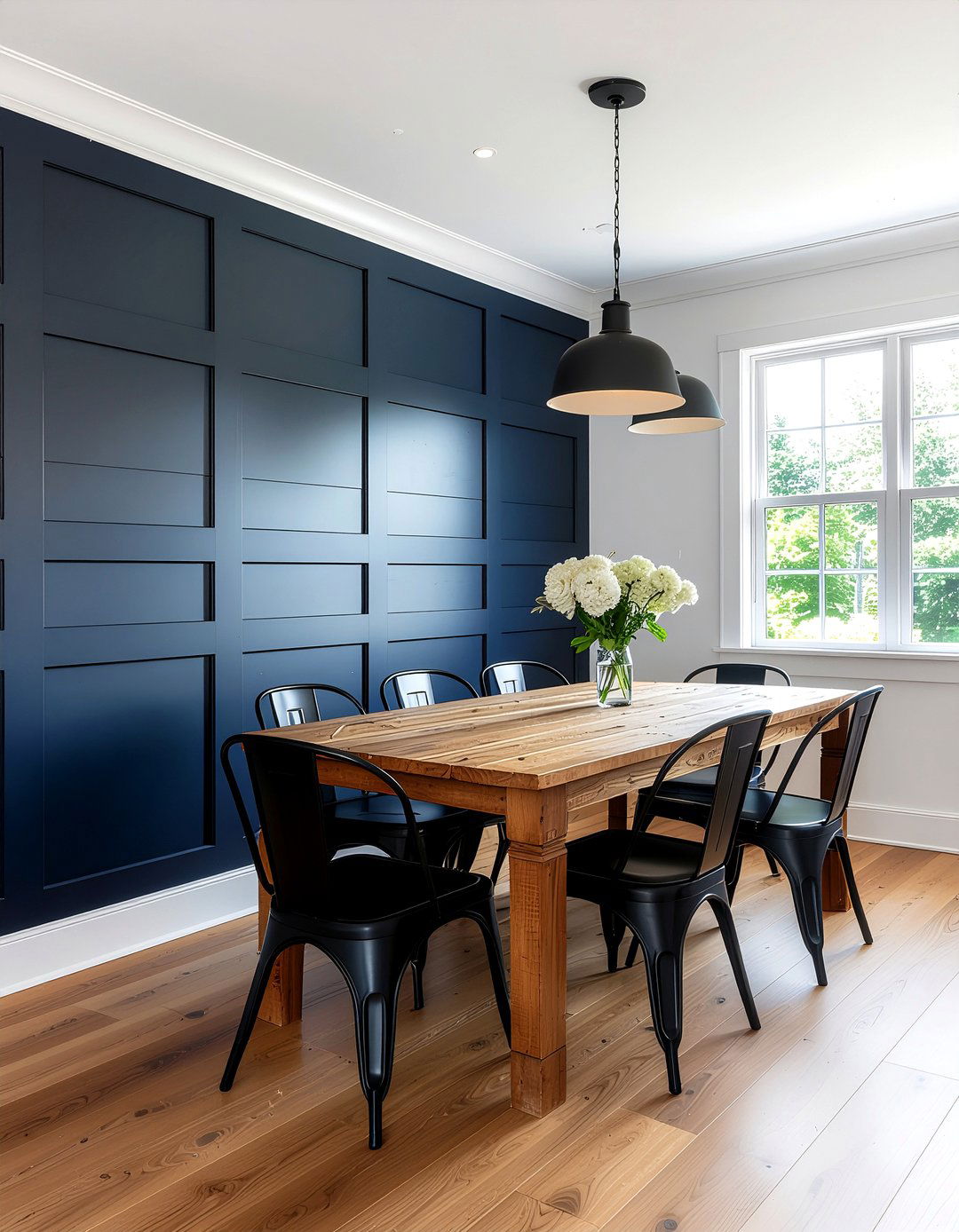 Board And Batten Wall - 30 DIY dining room decor ideas