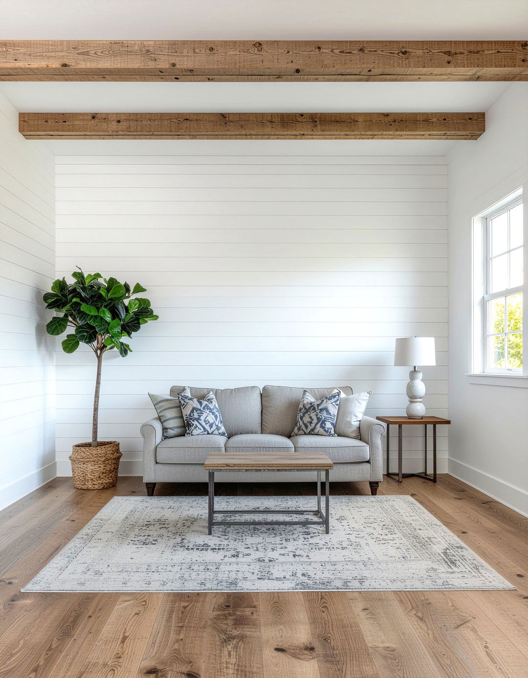 Board And Batten Wall - 30 living room trim work ideas