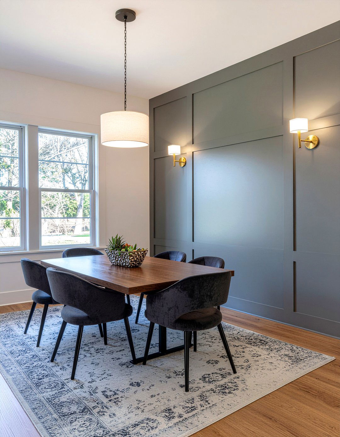 Board And Batten With Sconces - 30 dining room board and batten ideas