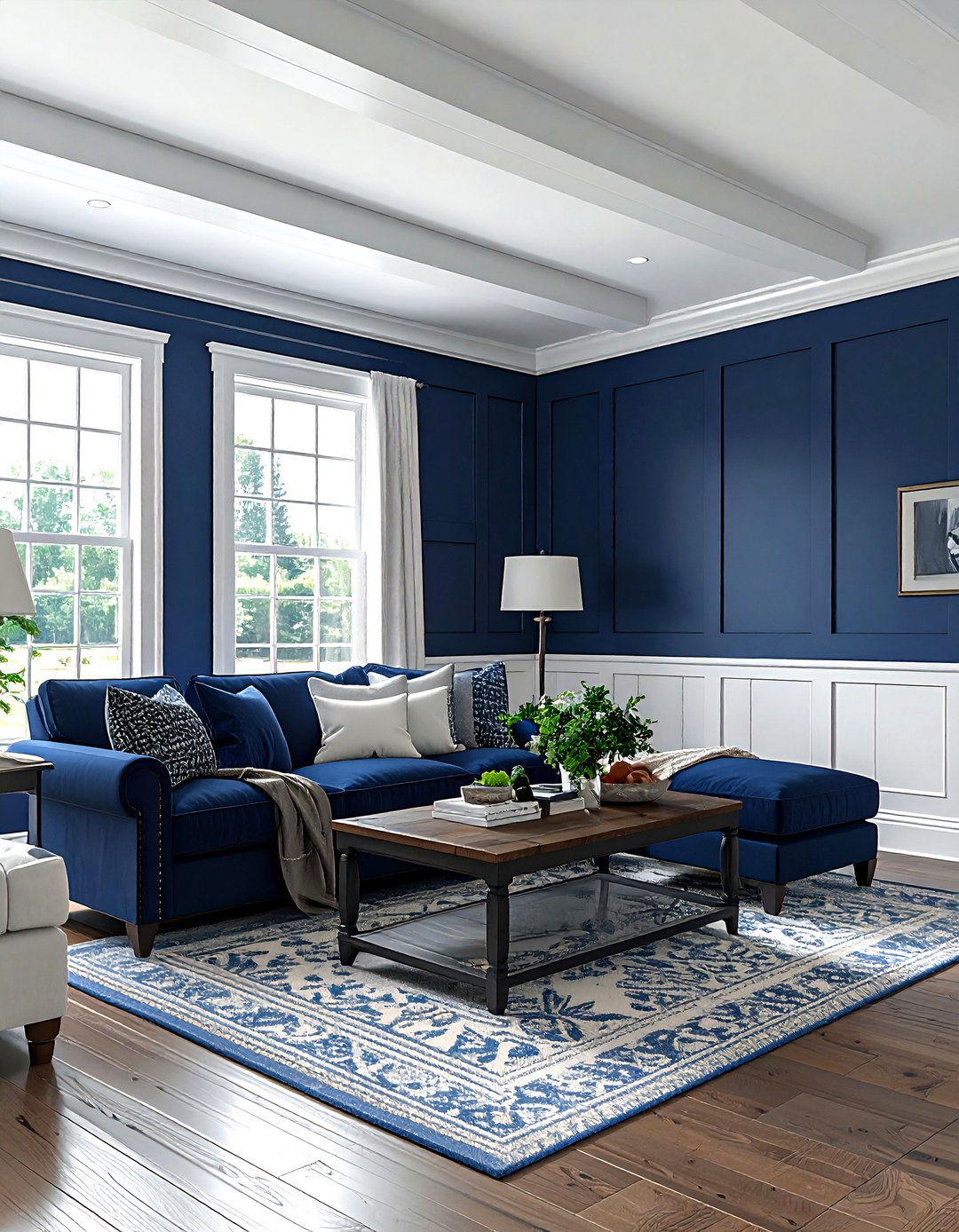 Board and batten - 30 living room textured walls