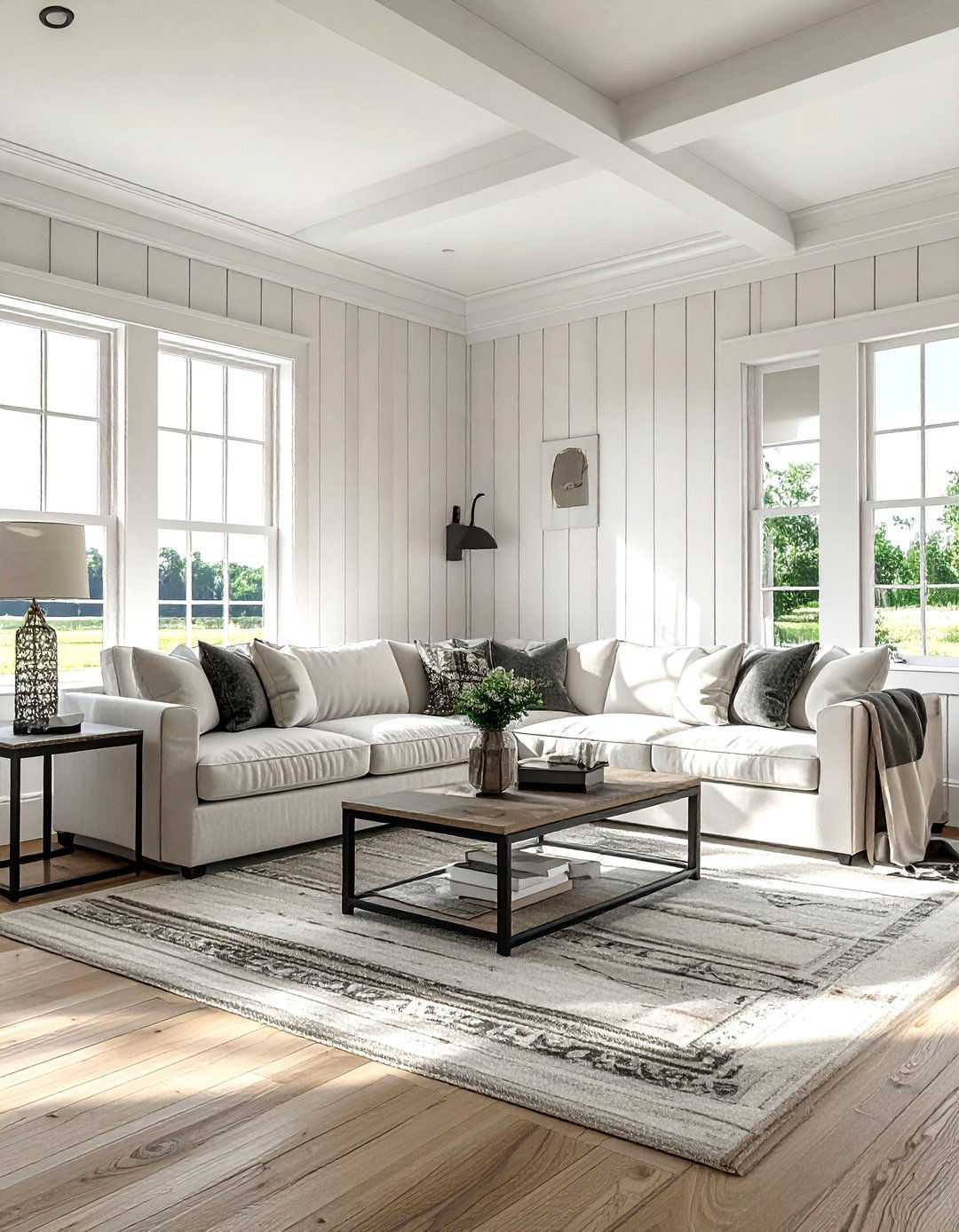 Board and batten - 30 living room wainscoting ideas