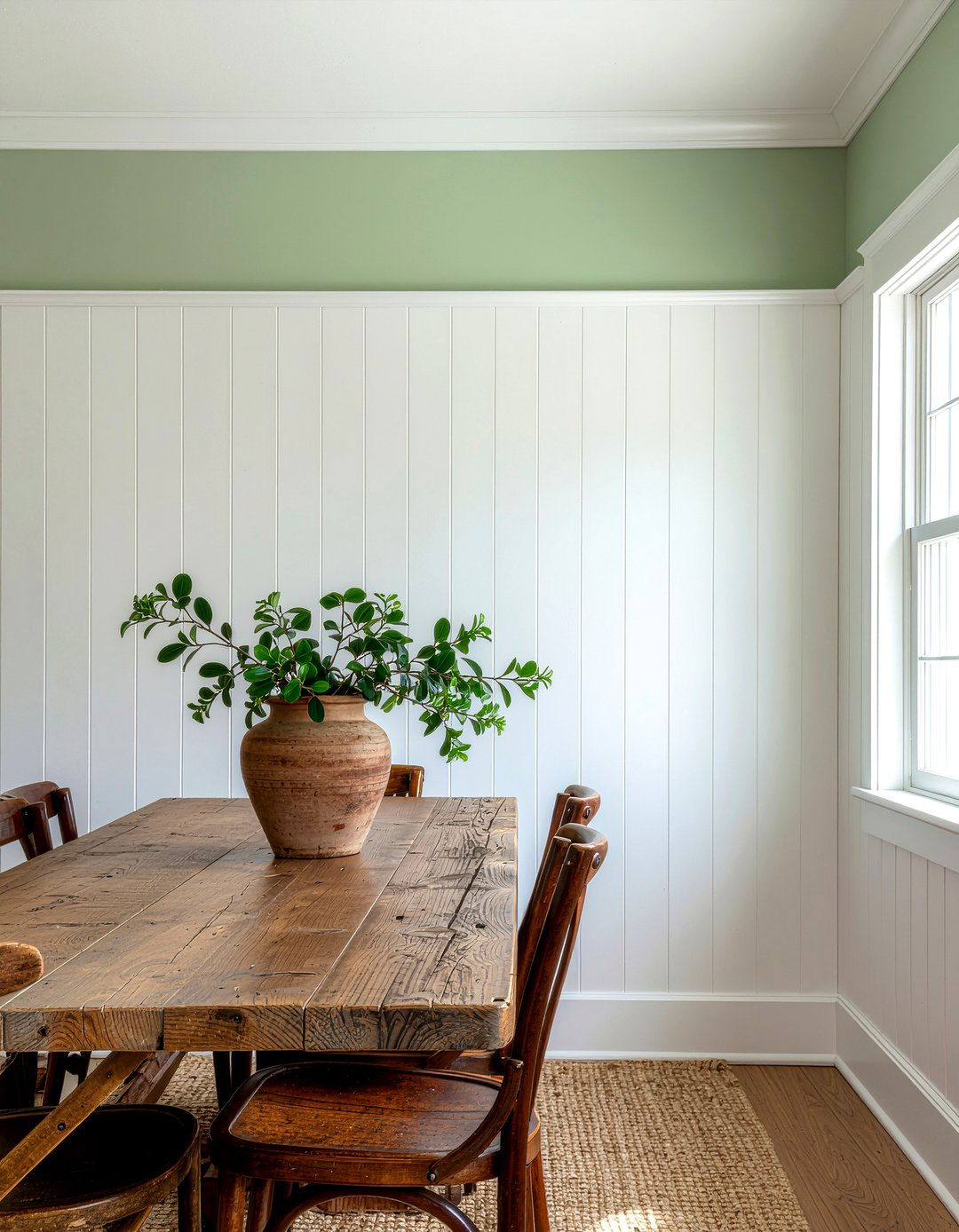 Board and batten walls - 30 dining room wall decor ideas