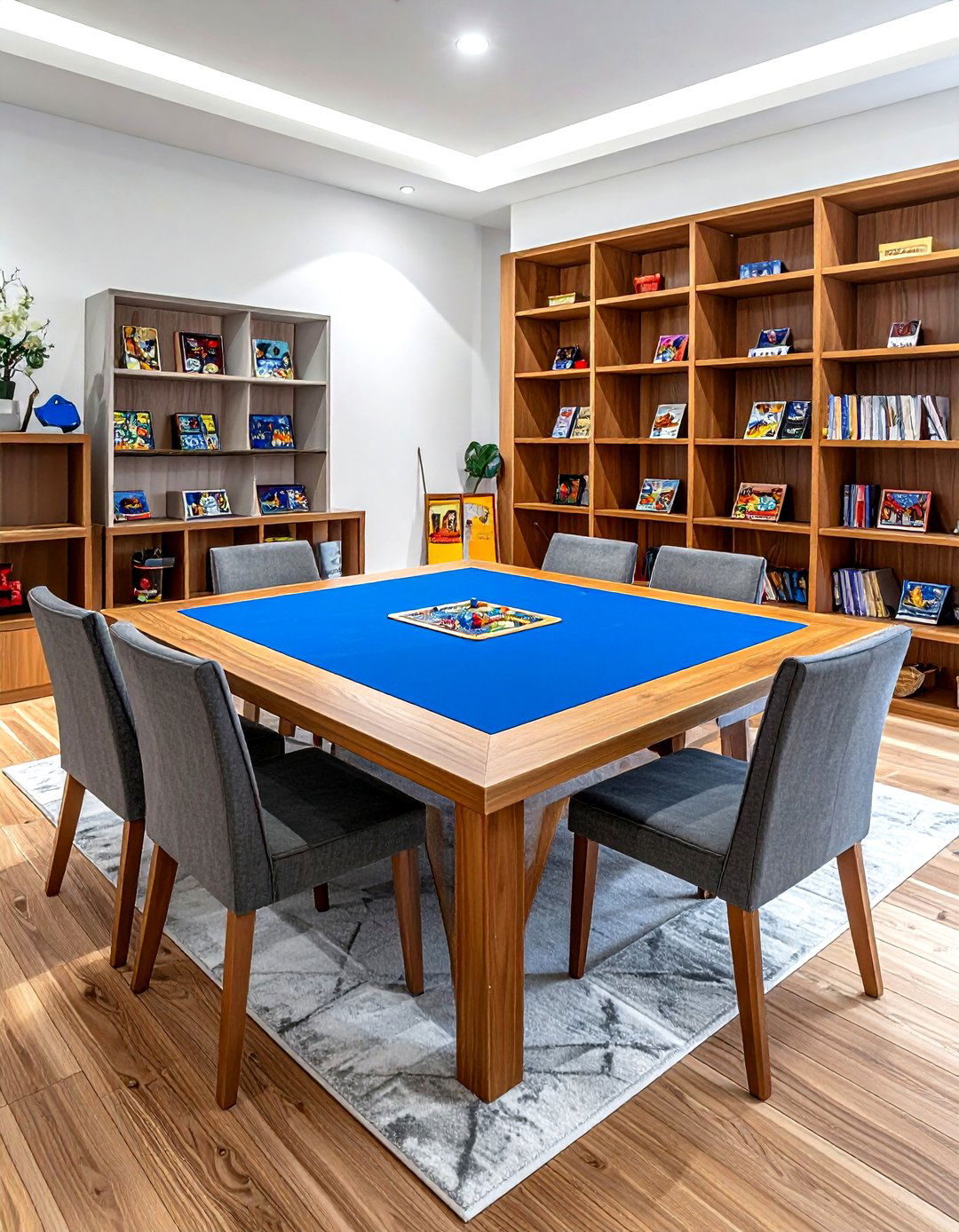 Board game table - 30 bonus room decor ideas