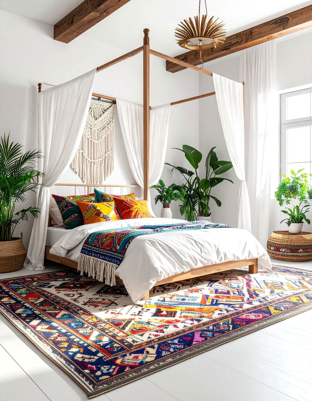 Bohemian Bedroom - 30 new construction bedroom ideas