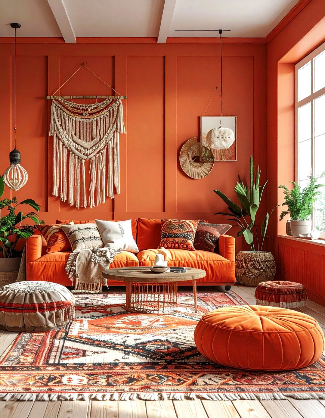 Bohemian Board And Batten - 30 living room board and batten ideas
