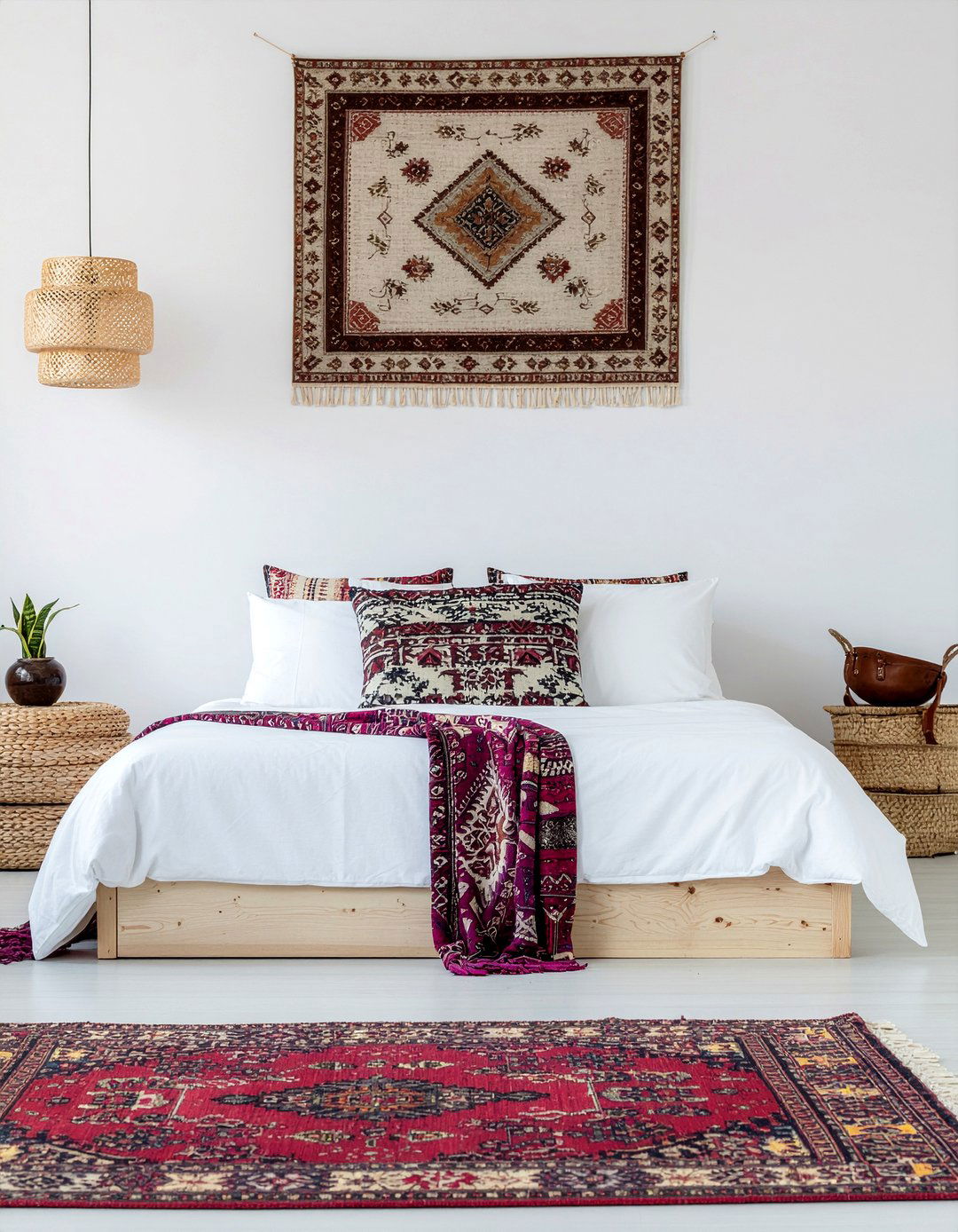 Bohemian Chic Bedroom - 30 queen size bedroom ideas