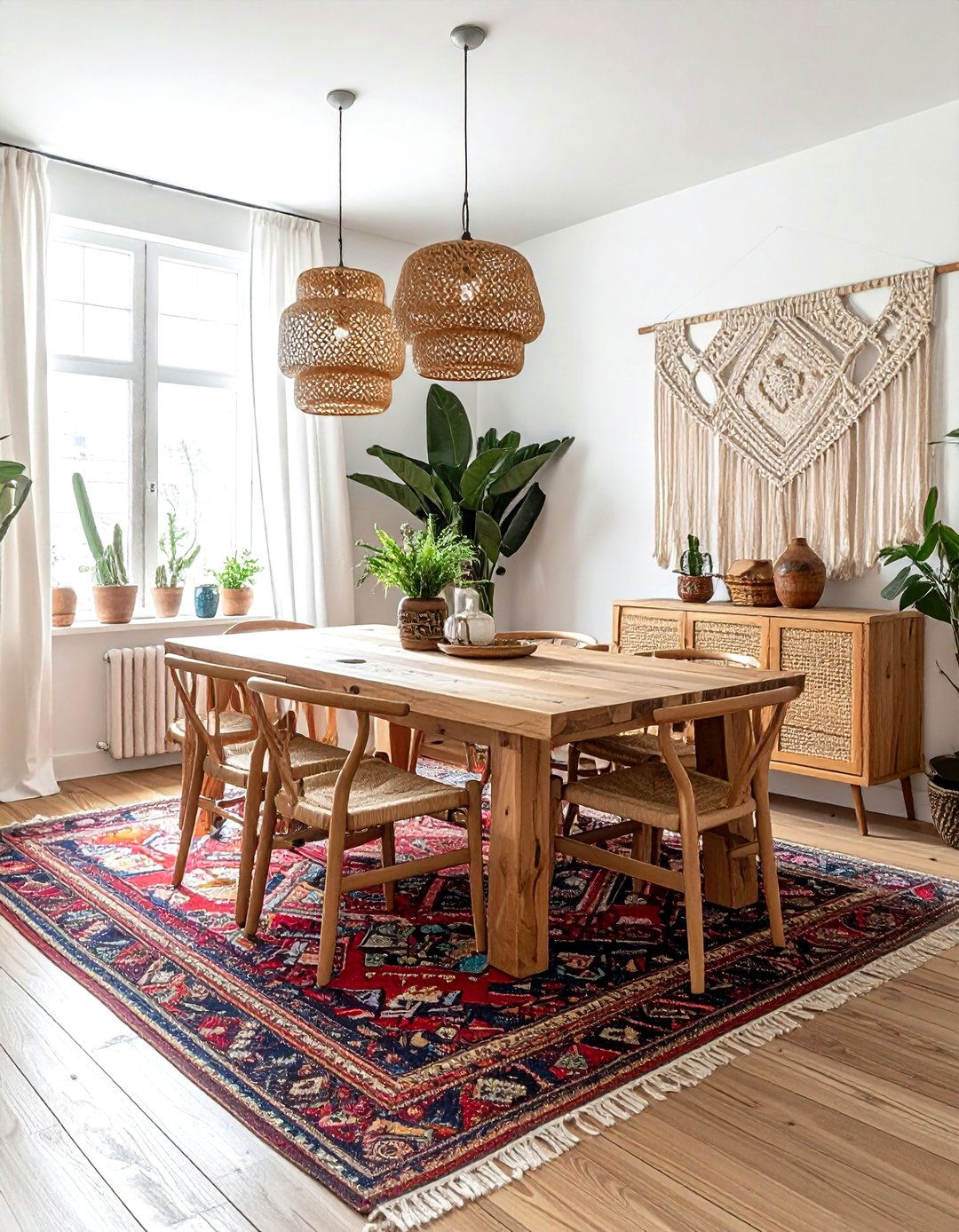 Bohemian Chic Dining Room - 30 Brooklyn dining room ideas