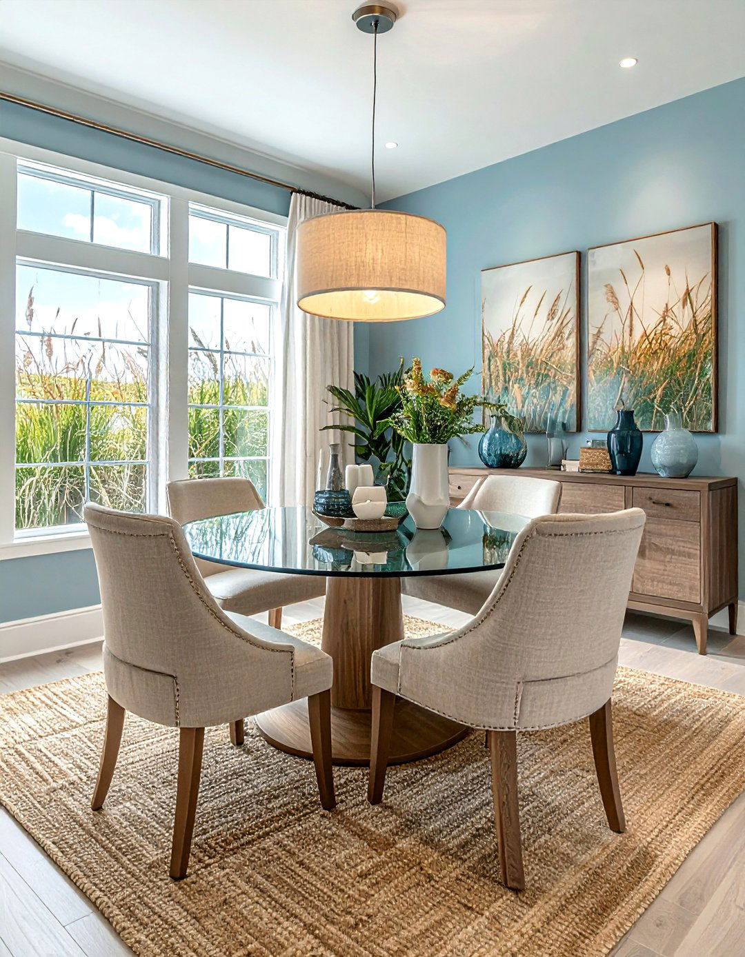 Bohemian Dining Decor - 30 dining room warm settings