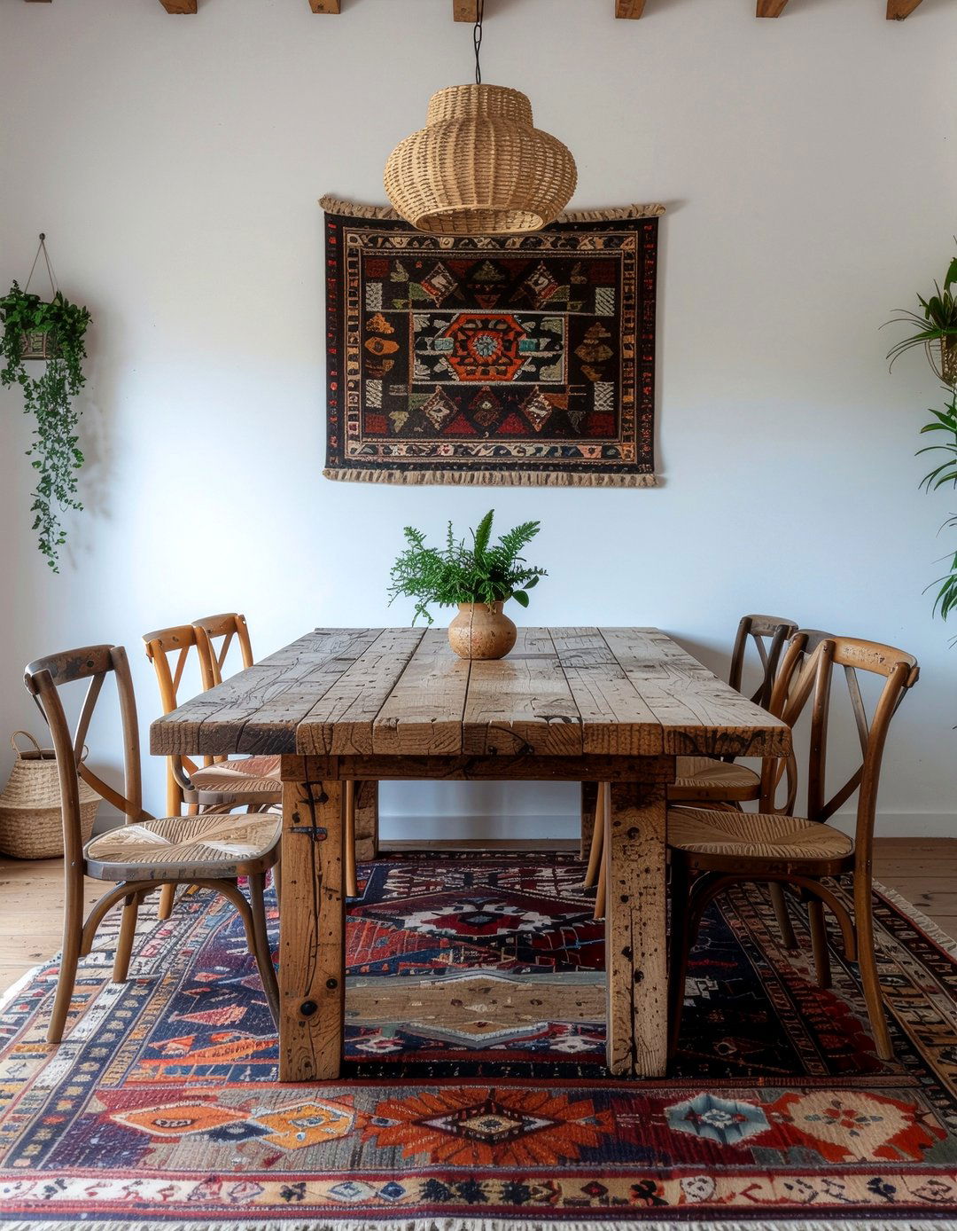 Bohemian Dining Room - 30 dining room inspo ideas