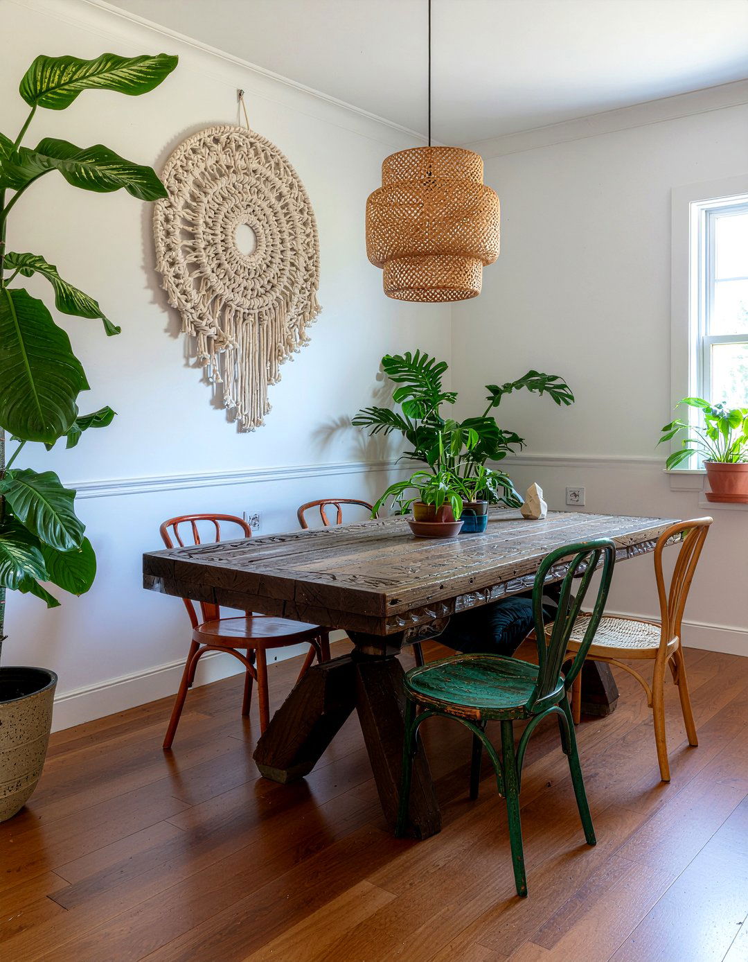 Bohemian Dining Room - 30 forever dining room ideas