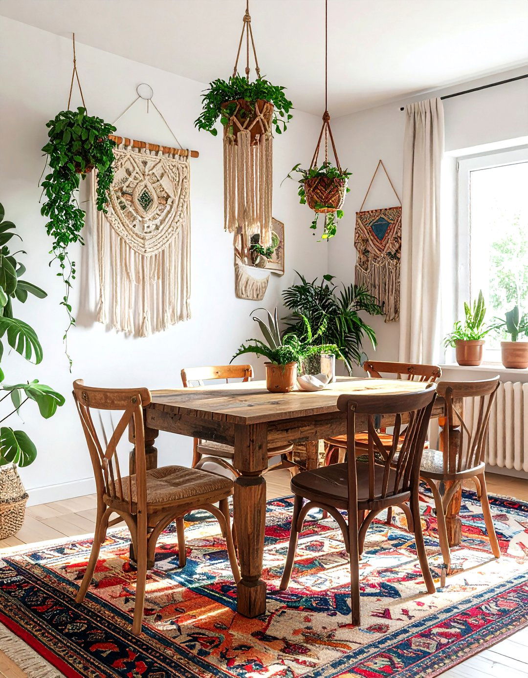 Bohemian Dining Room - 30 breathtaking dining room ideas