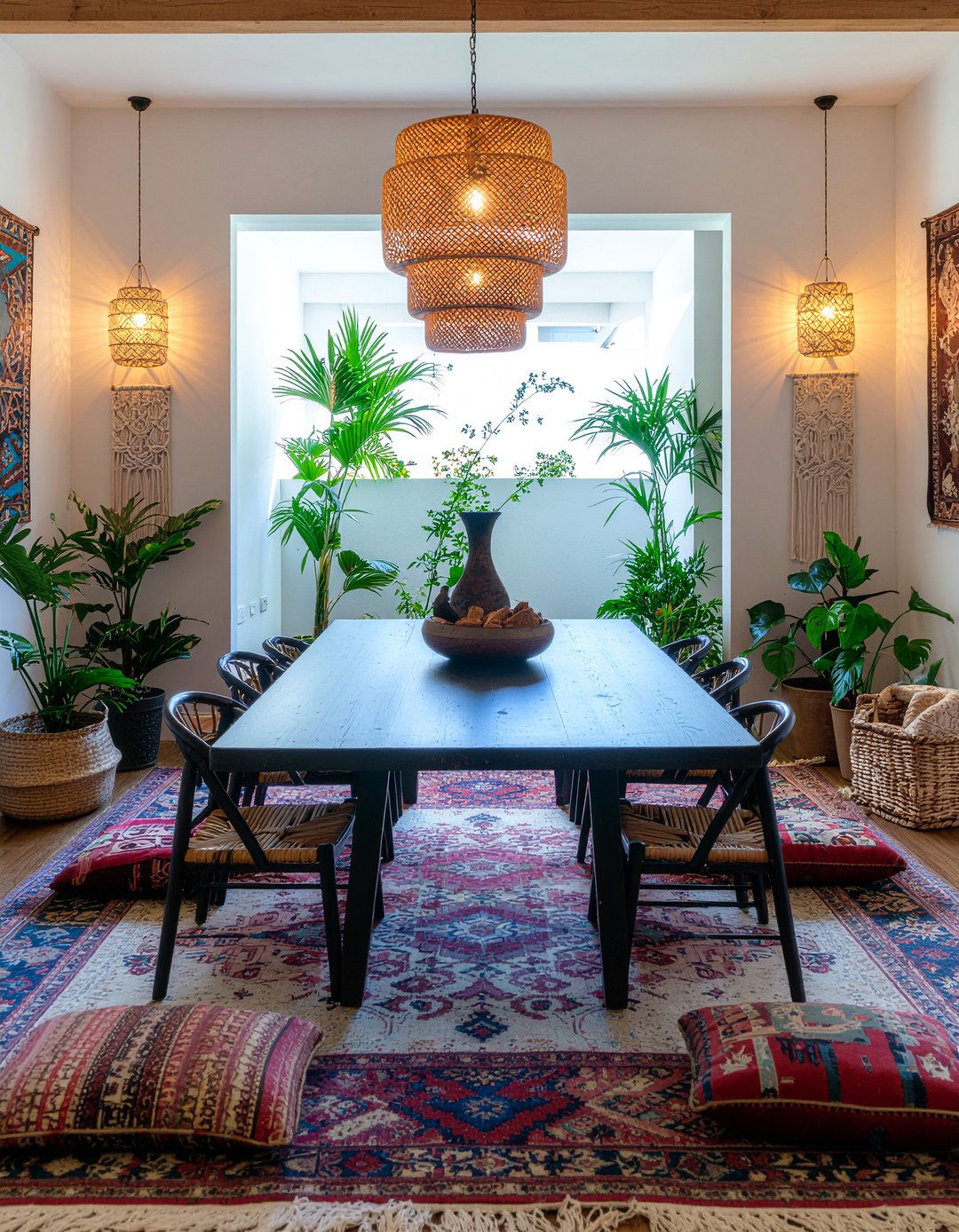 Bohemian Dining Room - 30 inspiring dining room ideas