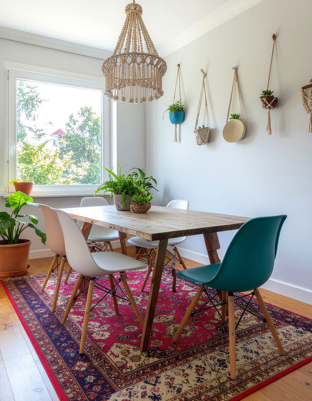 Bohemian Dining Room - 30 inviting dining room ideas