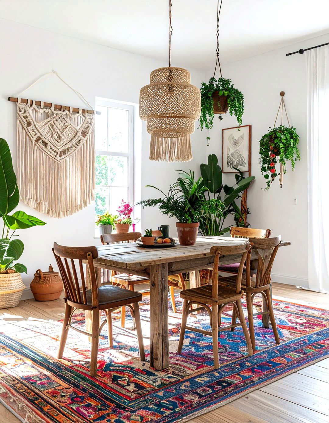 Bohemian Dining Room - 30 popular dining room ideas