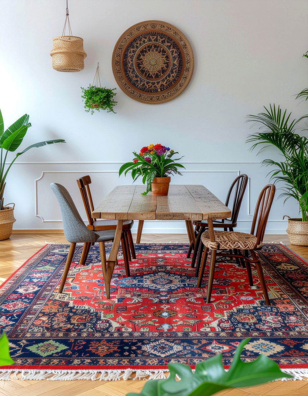 Bohemian Dining Room Decor - 30 dining room planning ideas