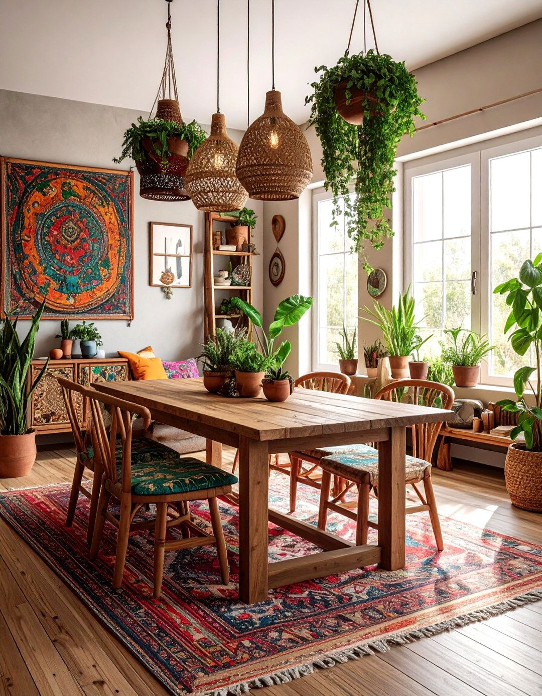 Bohemian Dining Room Decor - 30 attainable dining room ideas