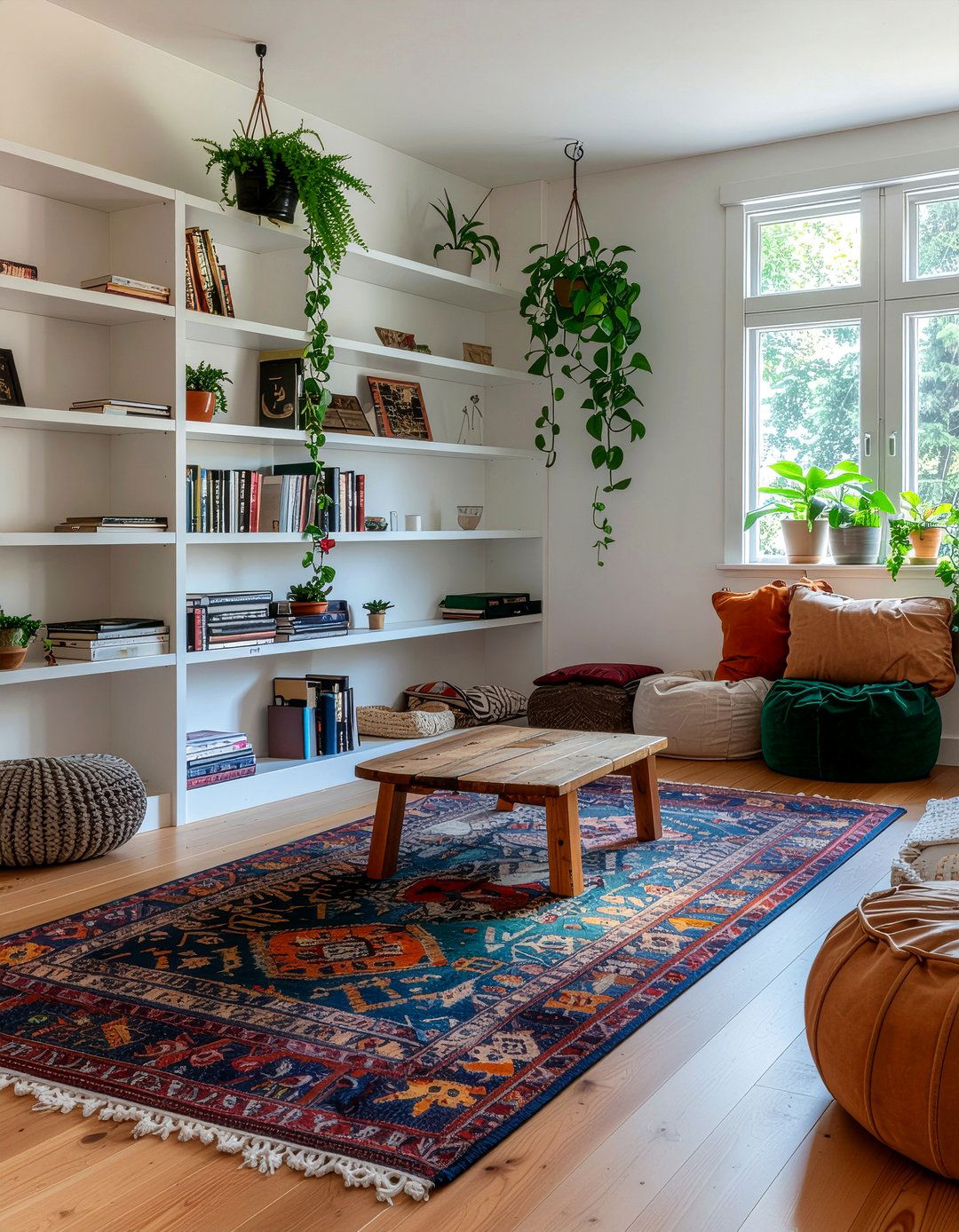 Bohemian Dining Room Library - 30 dining room library combo ideas
