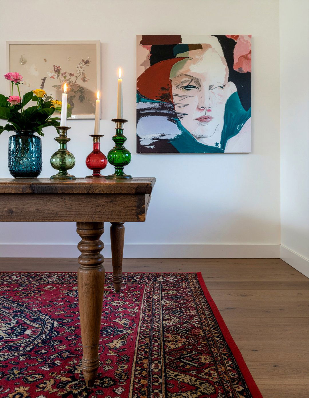 Bohemian Eclectic Candlelight Dining Room - 30 candlelit dining room ideas