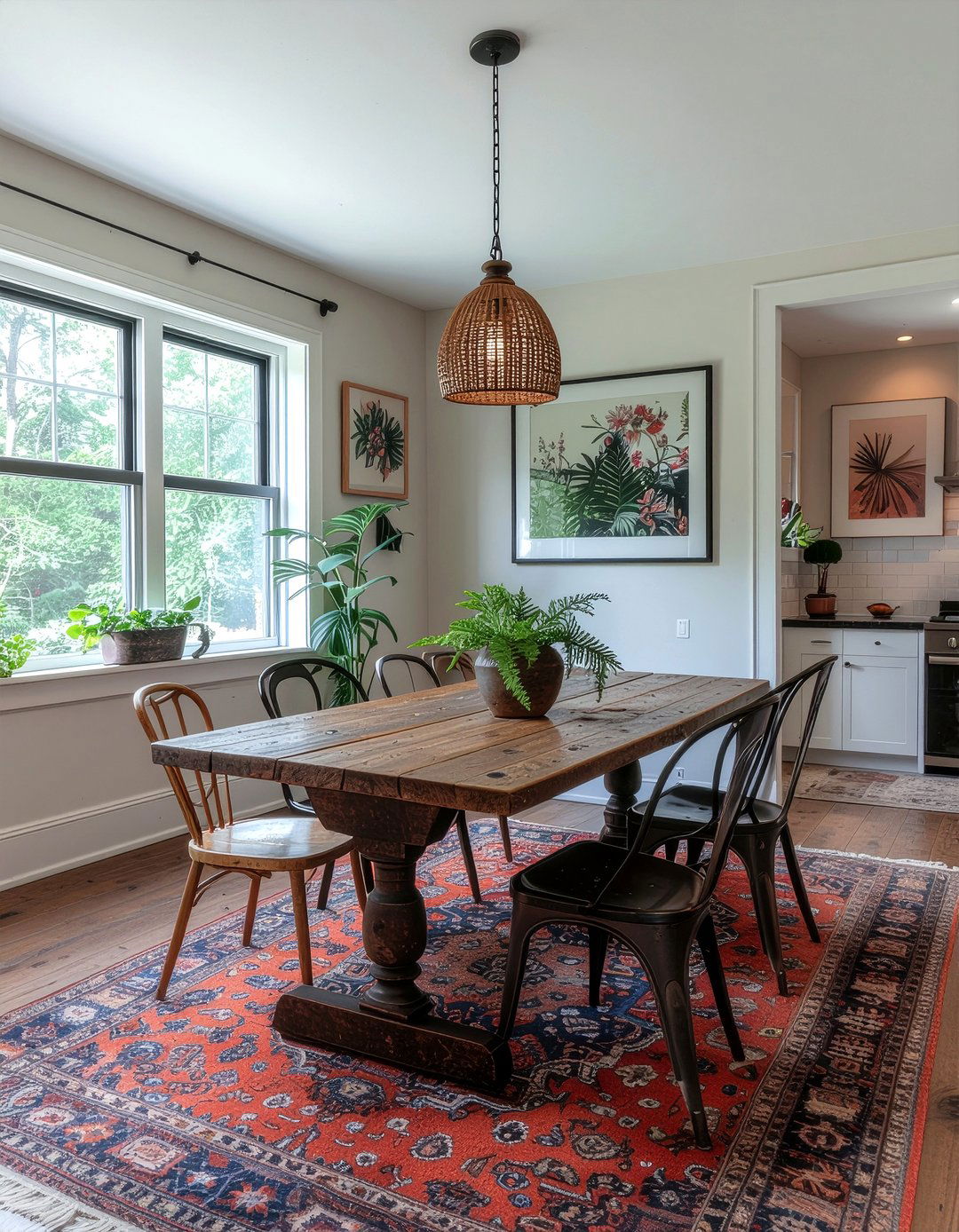 Bohemian Eclectic Dining Room - 30 award-winning dining room ideas