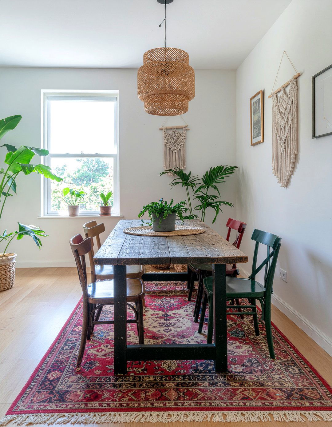 Bohemian Eclectic Dining Room - 30 dining room character ideas