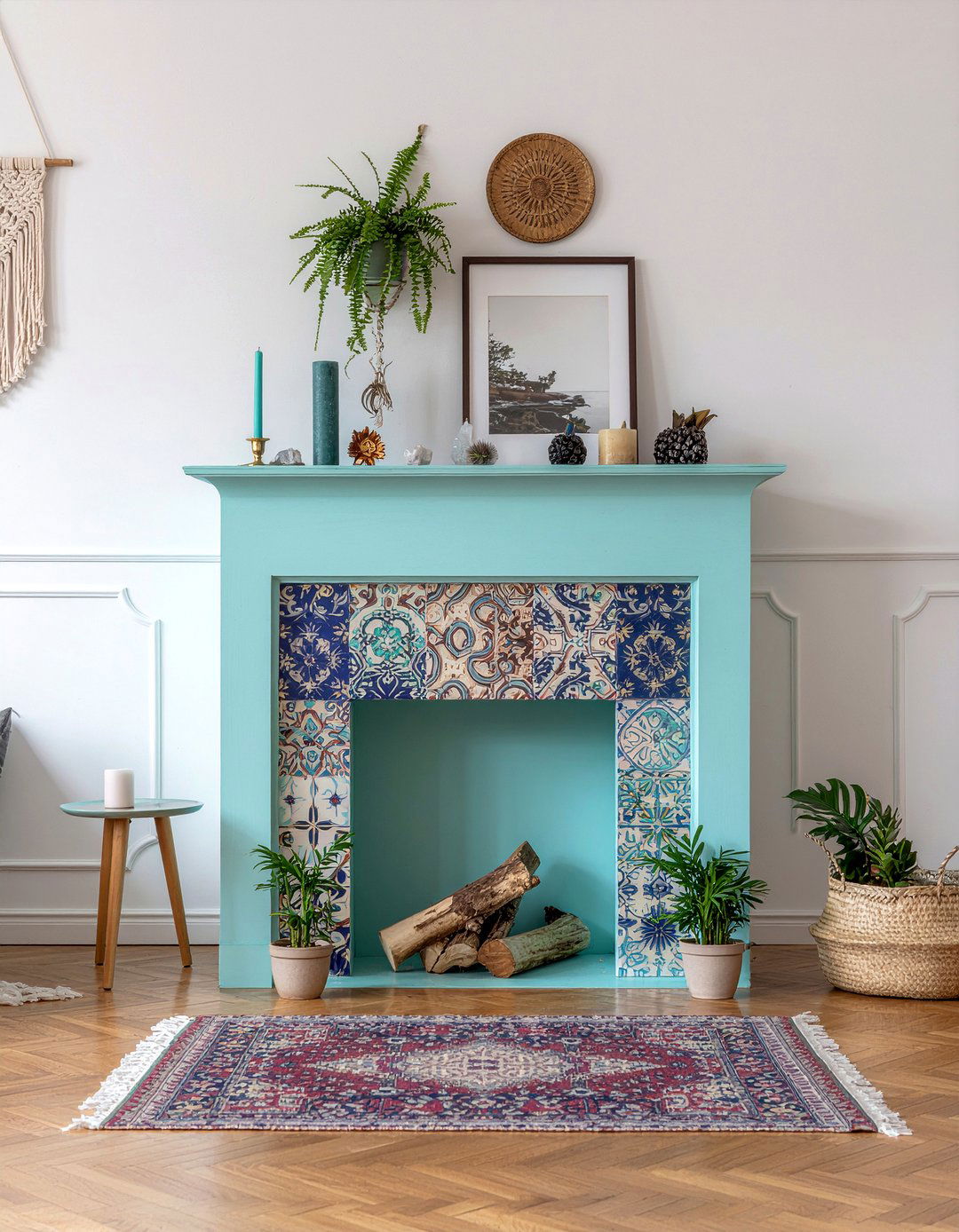 Bohemian Fireplace Style - 30 bedroom fireplace mantels