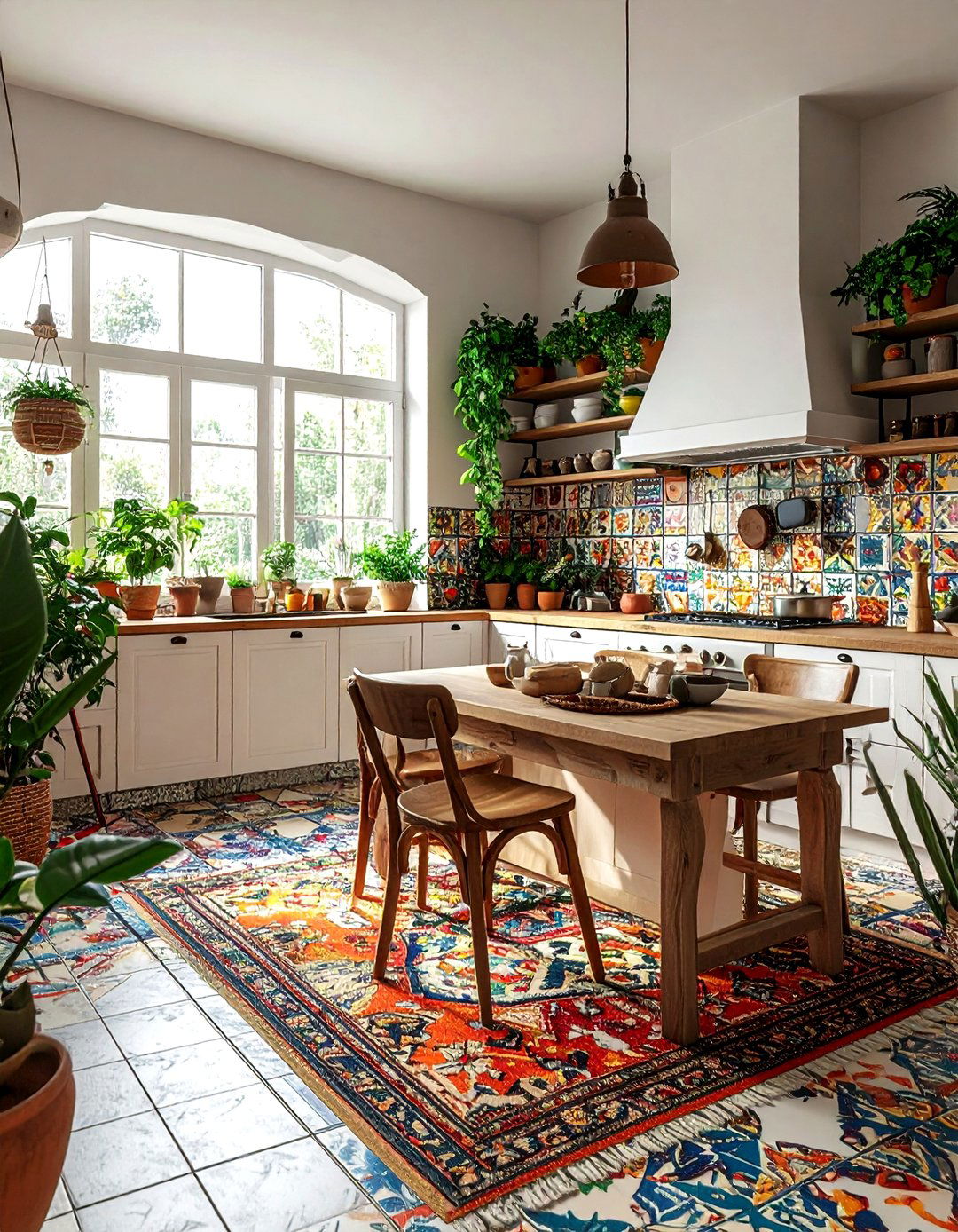 Bohemian Kitchen - 30 social kitchen ideas