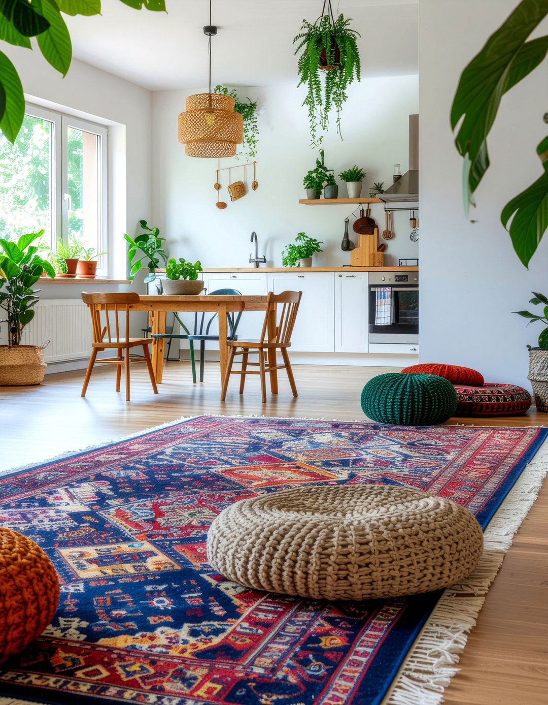 Bohemian Kitchen Seating - 30 breakfast nook kitchen ideas