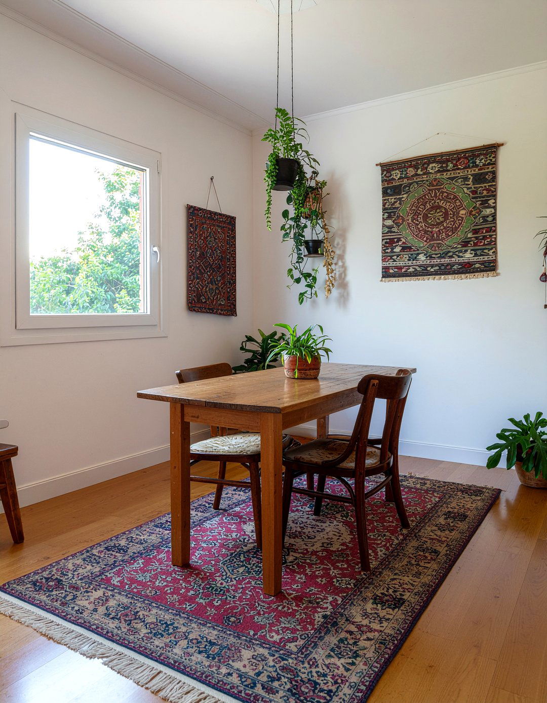 Bohemian Living Dining Space - 30 dining room living room combo ideas