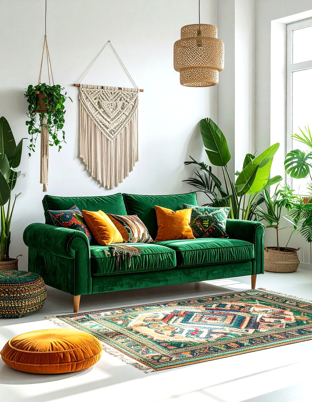 Bohemian Living Room - 30 living room pull out couch ideas