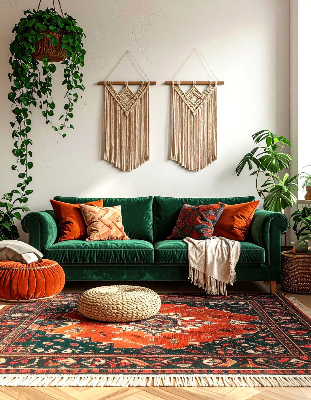 Bohemian Living Room - 30 living room themes