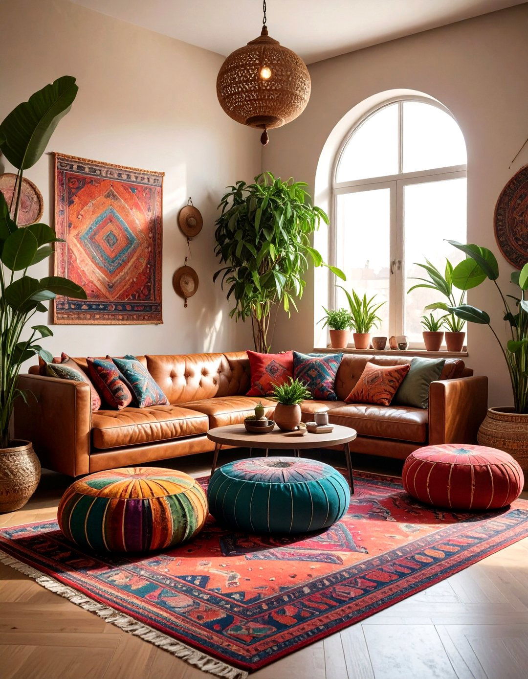 Bohemian Living Room Seating - 30 living room sofa arrangement ideas