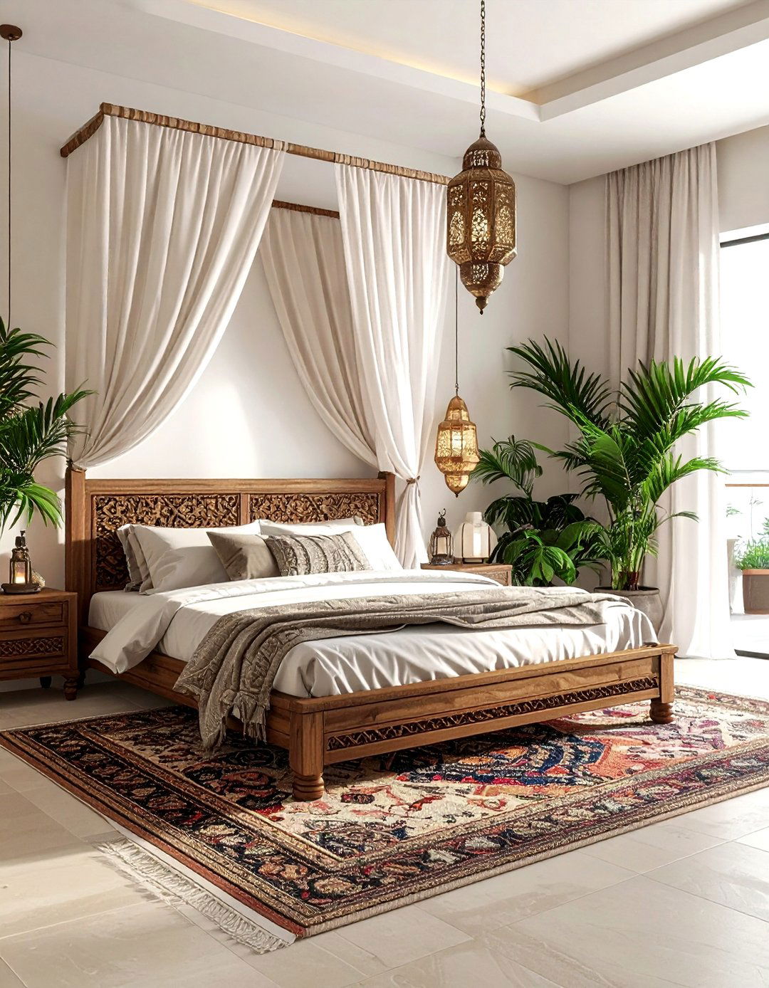 Bohemian Luxury Bedroom - 30 mansion bedroom ideas