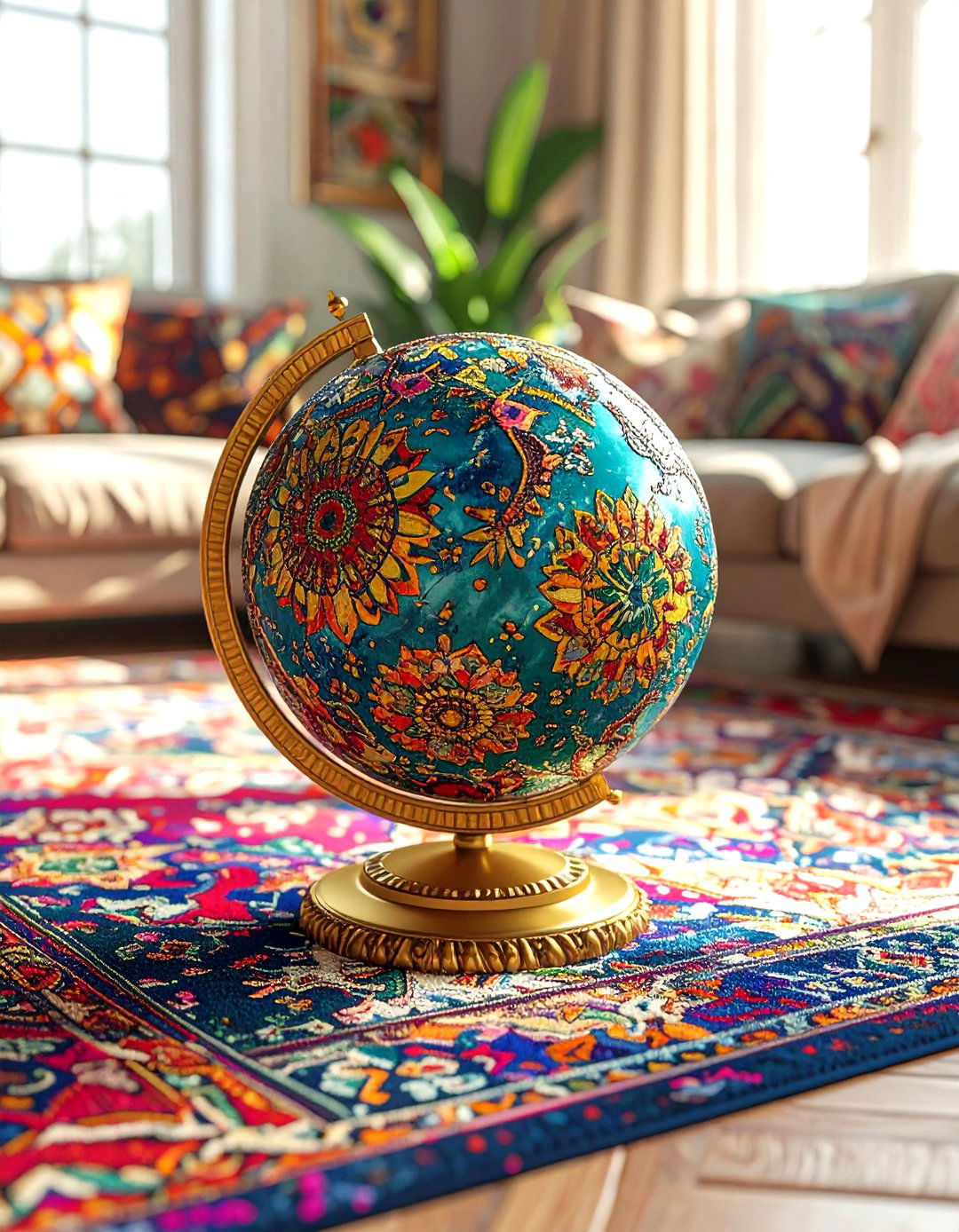 30 Globe Decor Ideas for a Stylish and Worldly Living Space