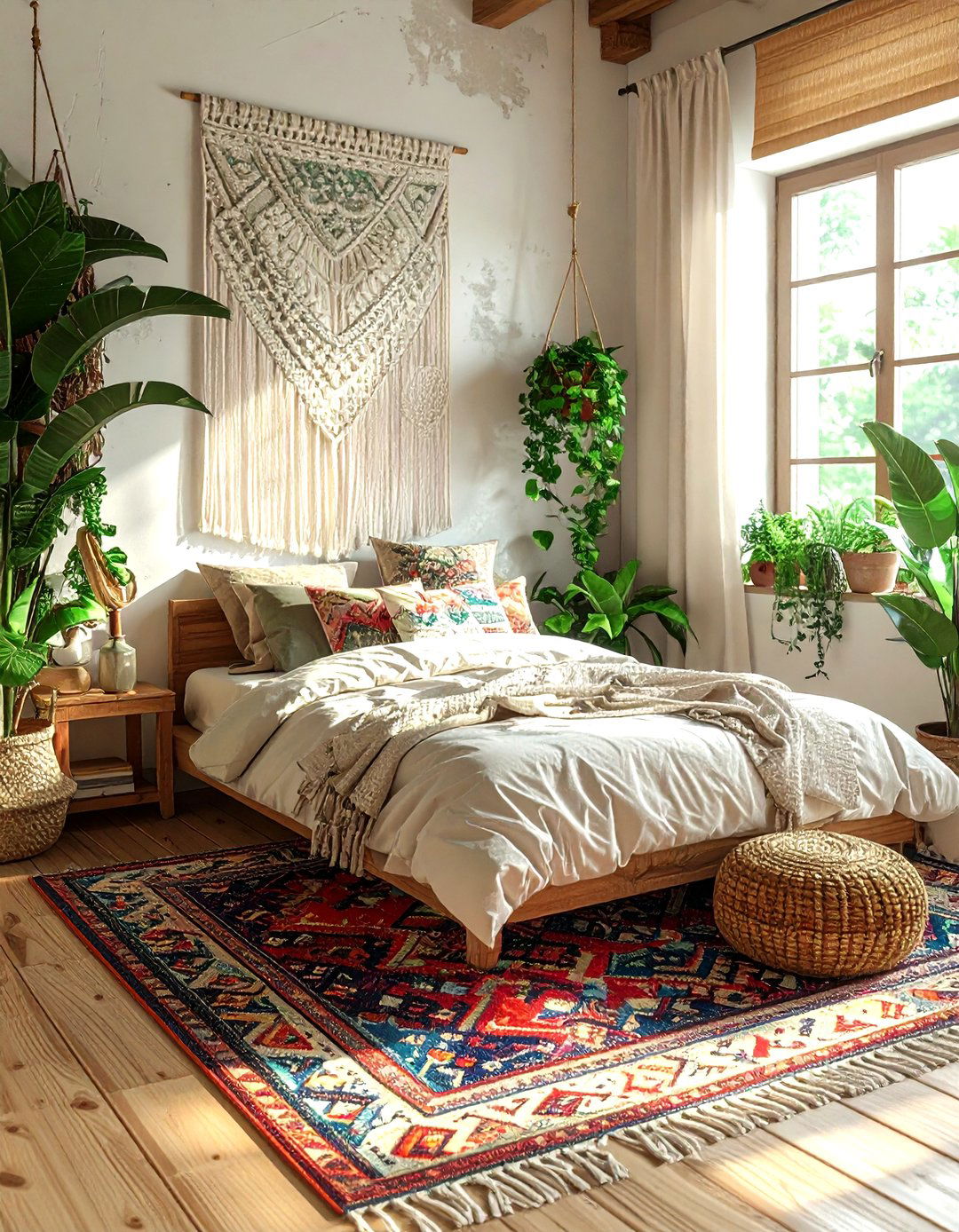Bohemian Small Bedroom - 30 compact bedroom ideas