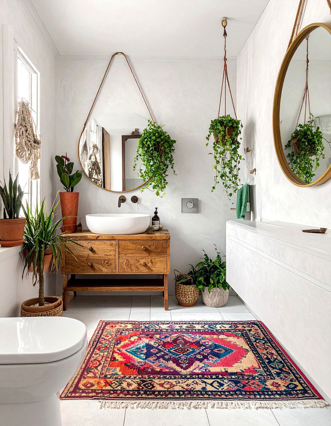Bohemian Style Bathroom - 30 California bathroom ideas