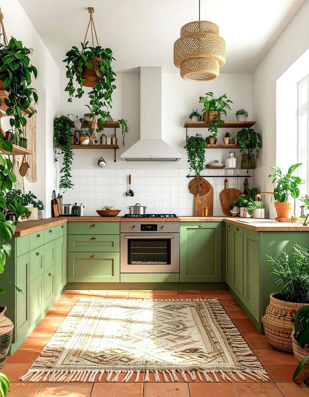 Bohemian Style Kitchen - 30 kitchen personality ideas