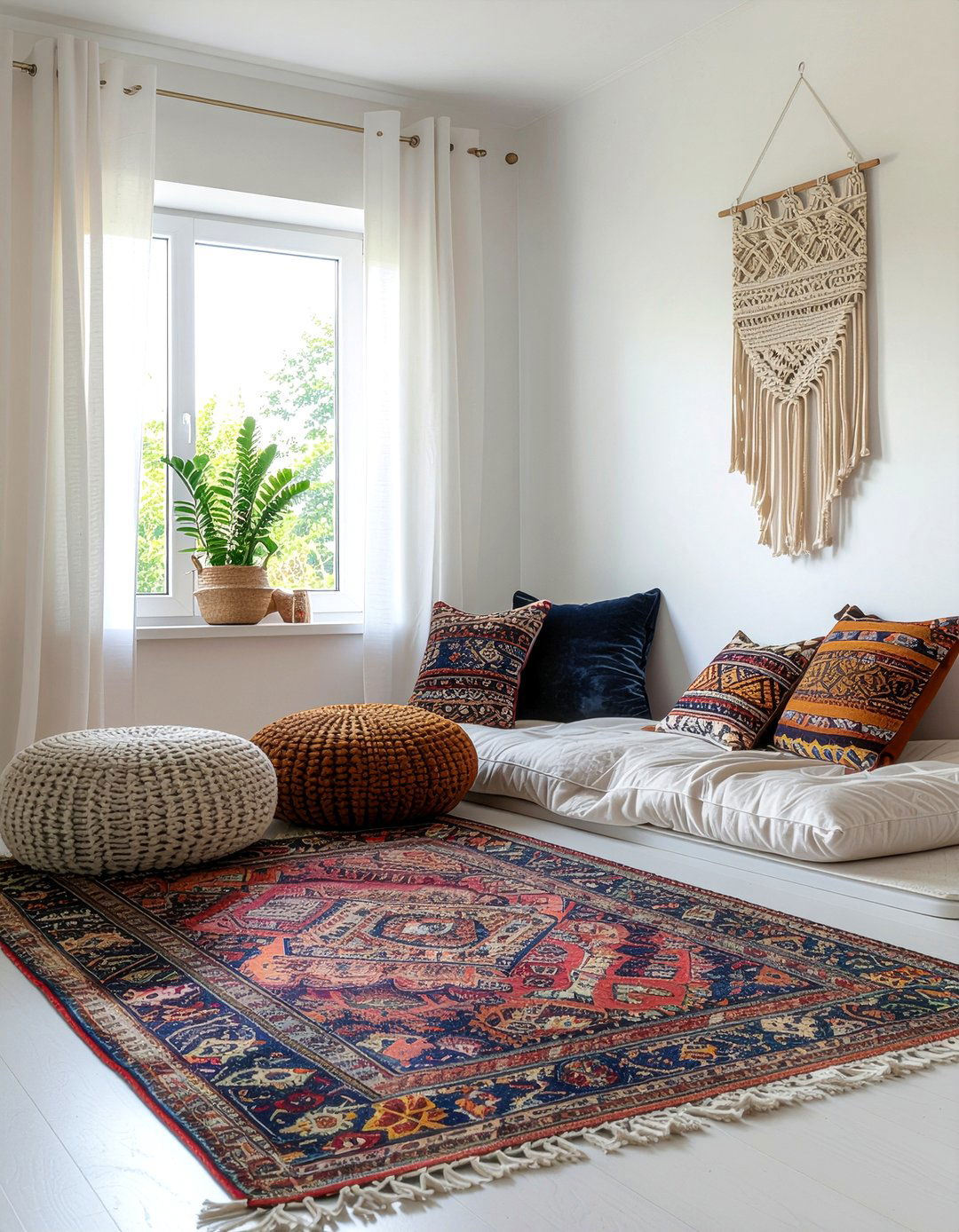 Bohemian Tassel Textile Room - 30 eclectic home decor ideas