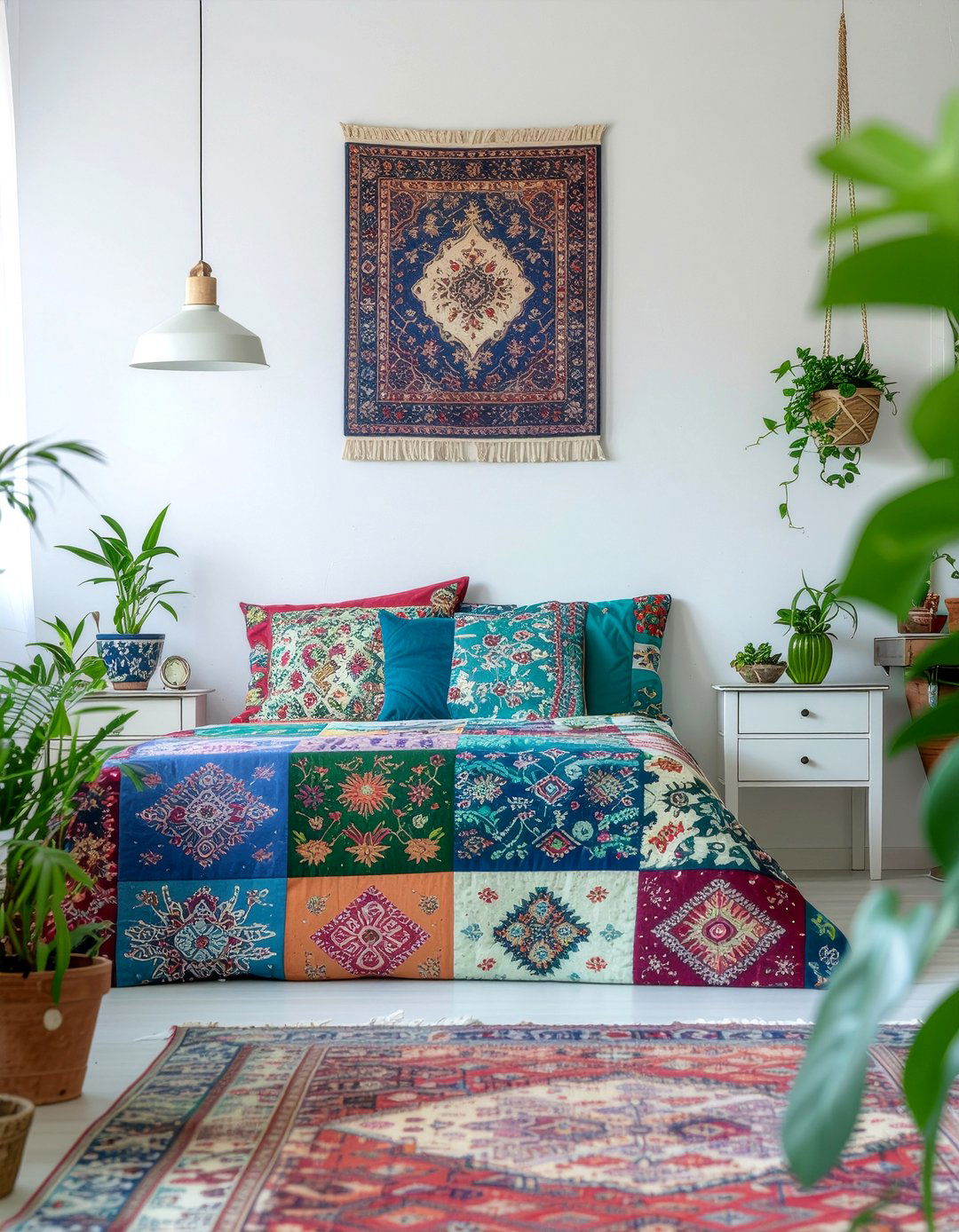 Bohemian Vintage Bedroom - 30 vintage bedroom ideas
