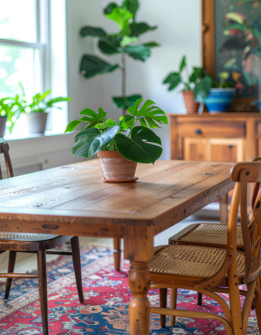 Bohemian Wood Dining Table For - 30 dining table for 6 ideas