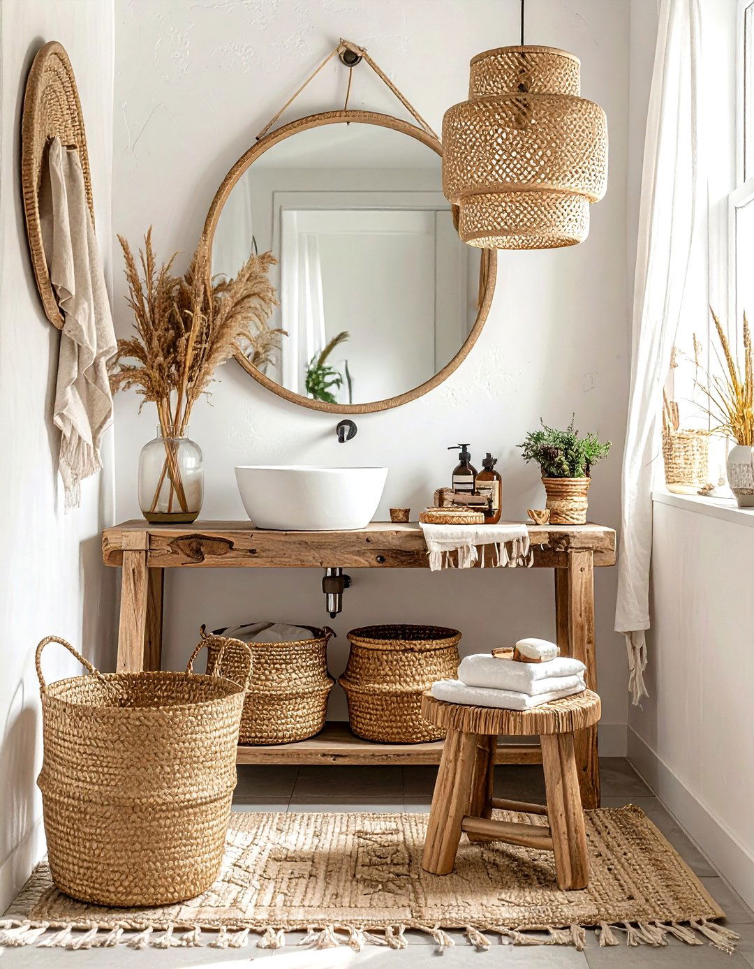 Bohemian bathroom decor - 30 boho bathroom ideas